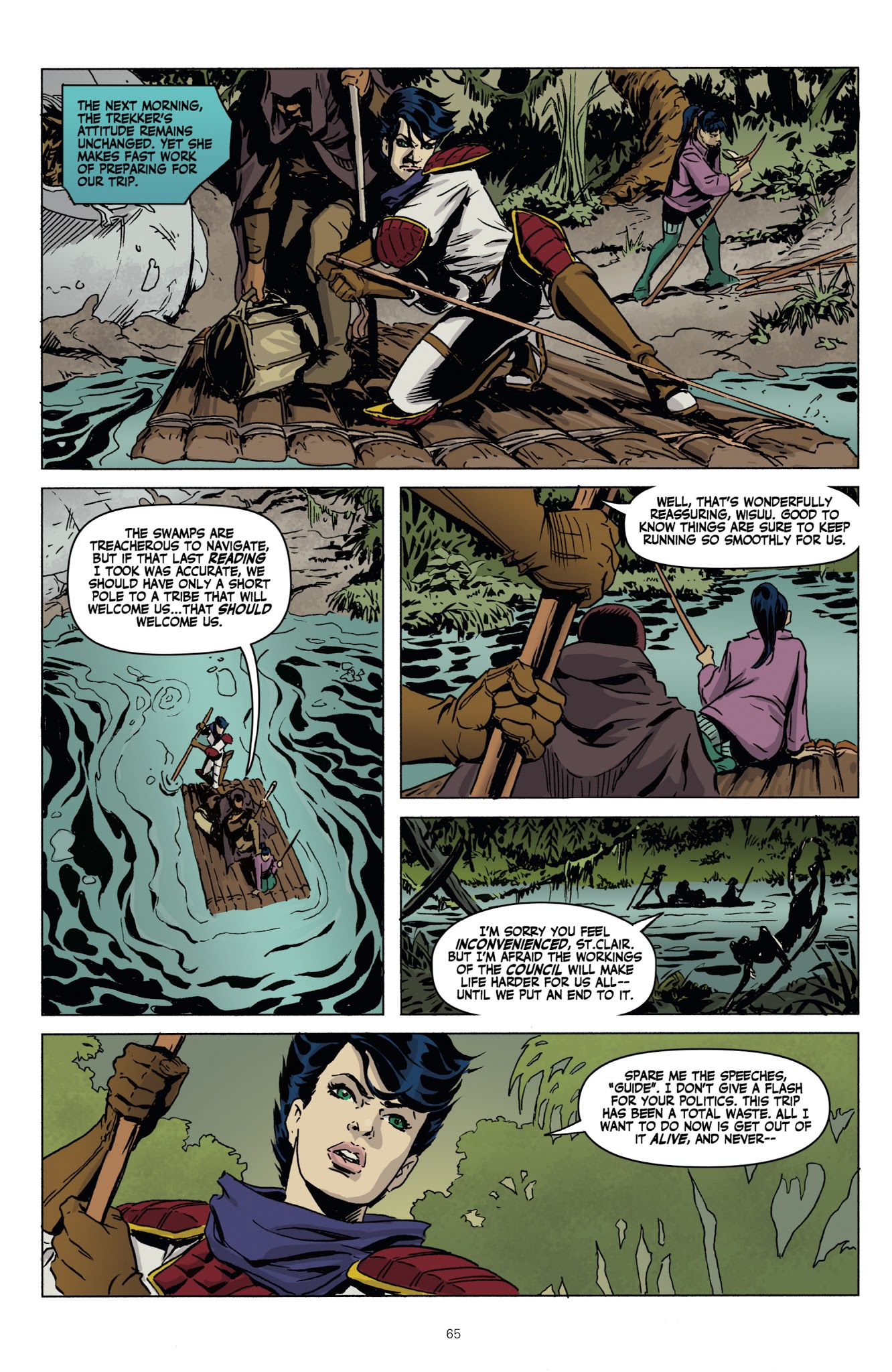 Read online Trekker: Rites of Passage comic -  Issue # TPB - 63