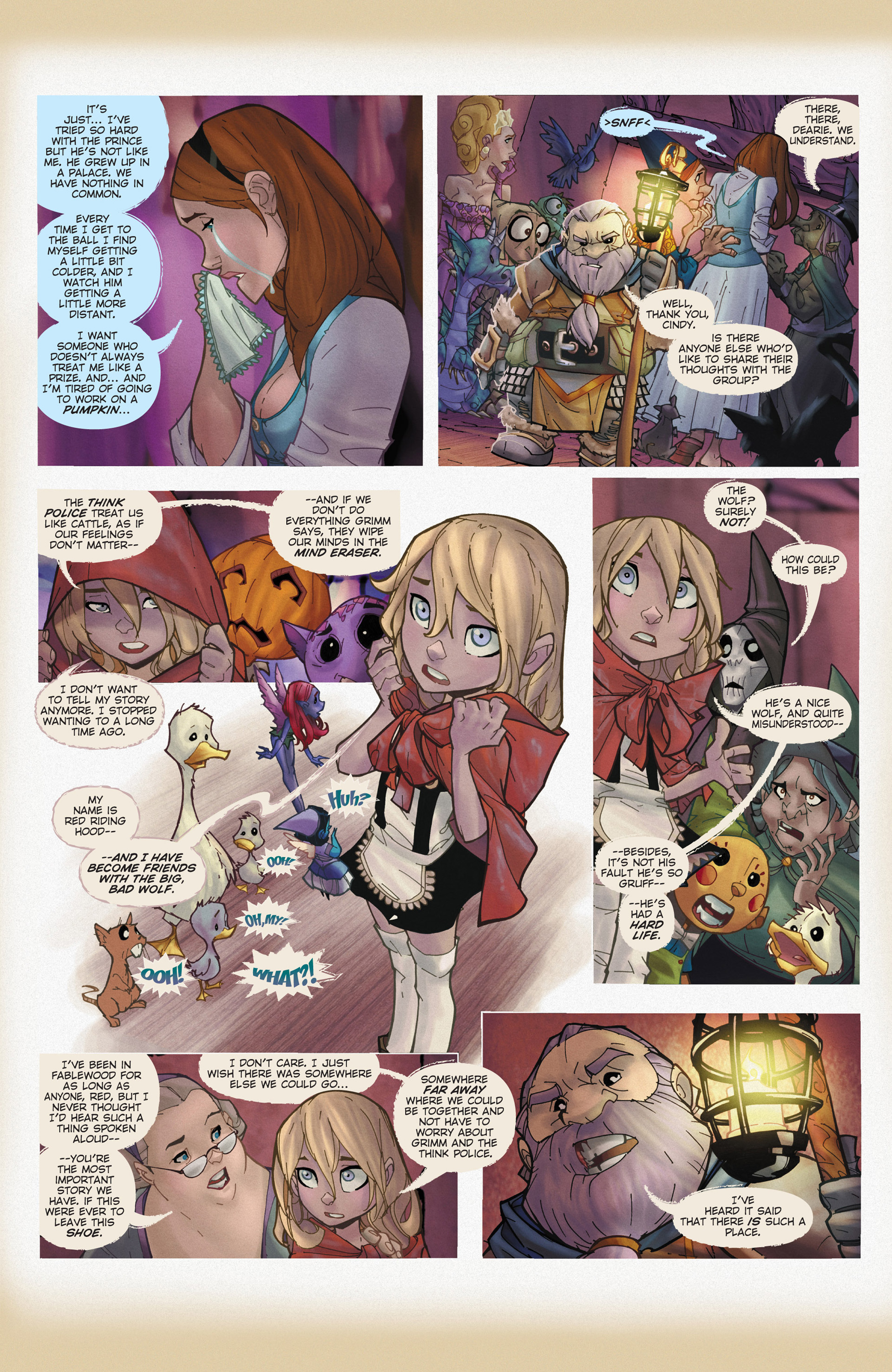 Read online Fairy Quest: Outlaws comic -  Issue #1 - 13