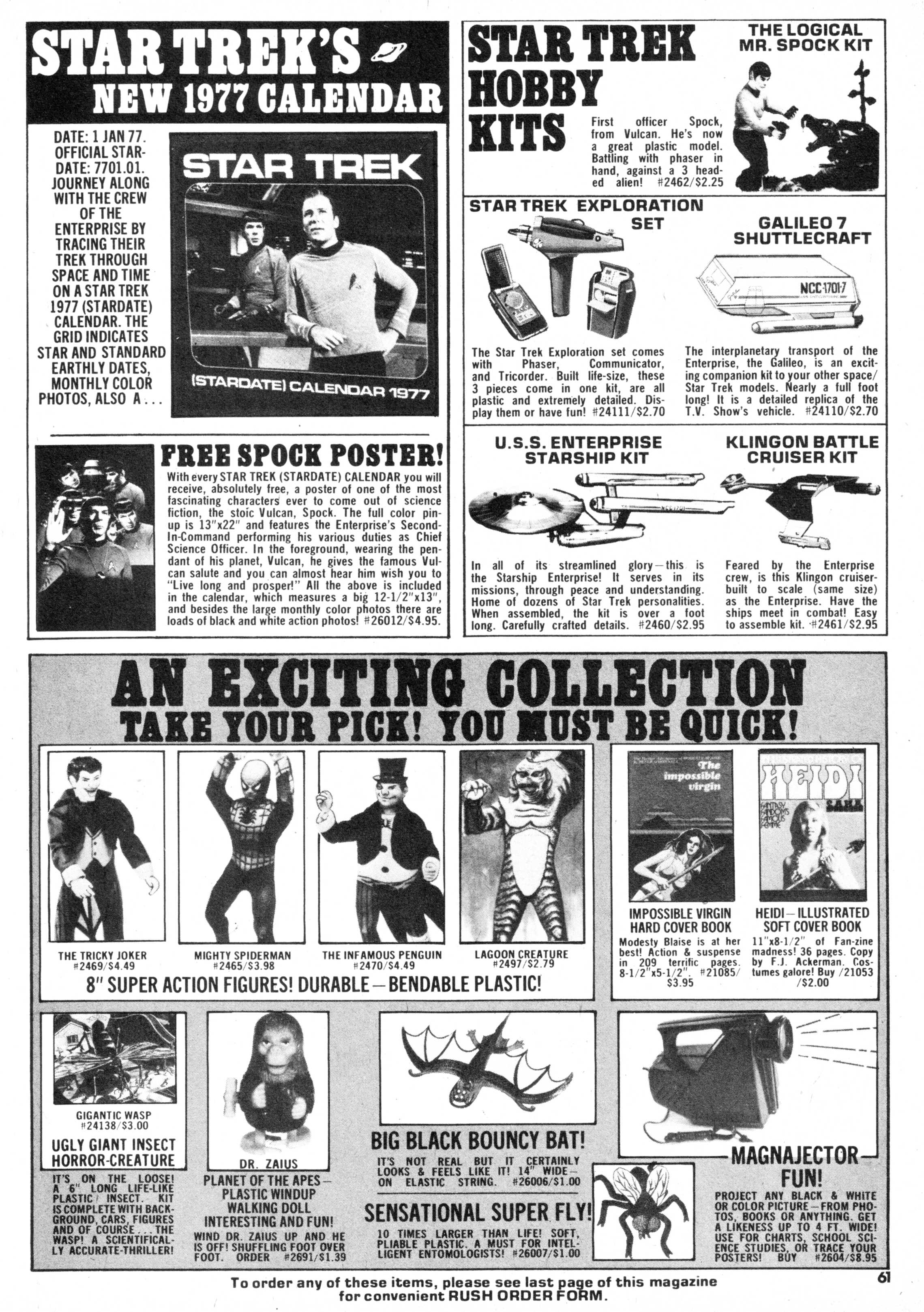 Read online Vampirella (1969) comic -  Issue #60 - 61
