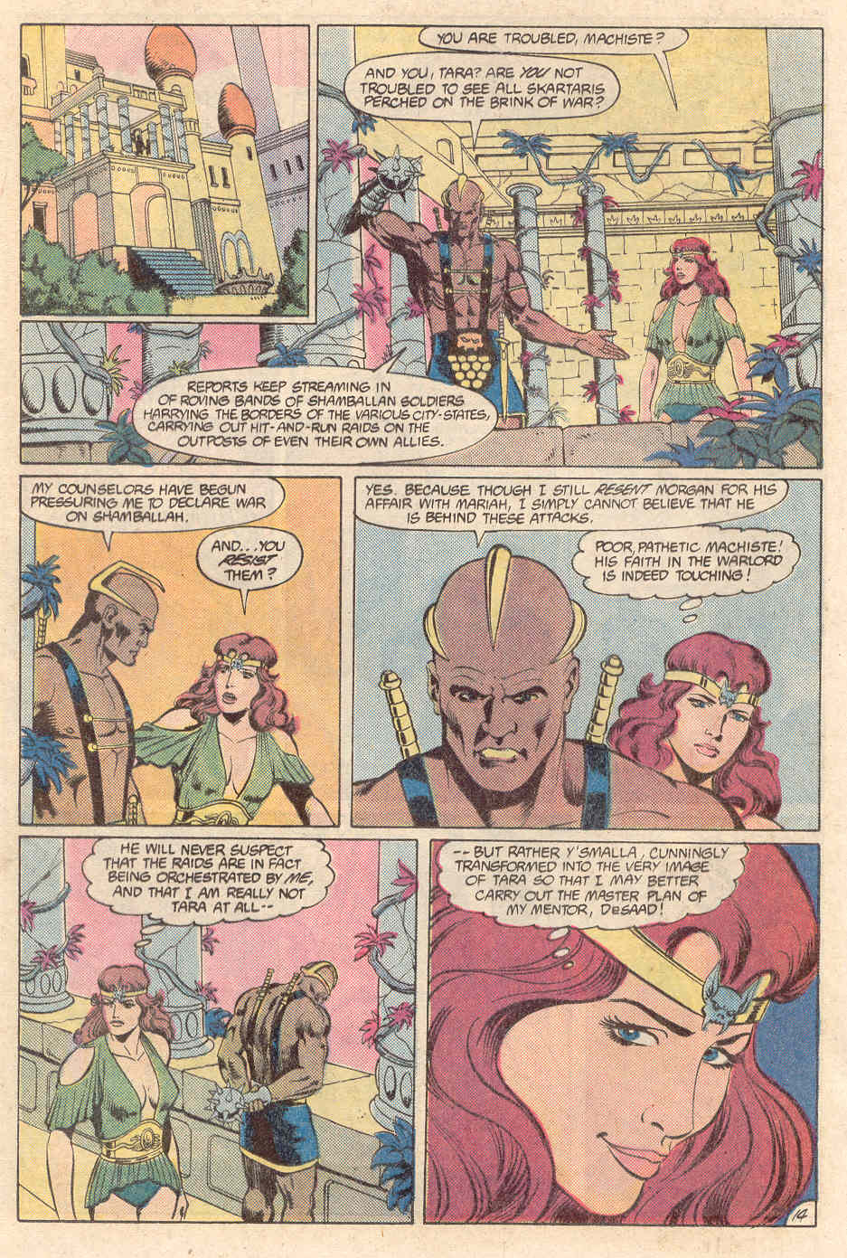 Read online Warlord (1976) comic -  Issue #121 - 14