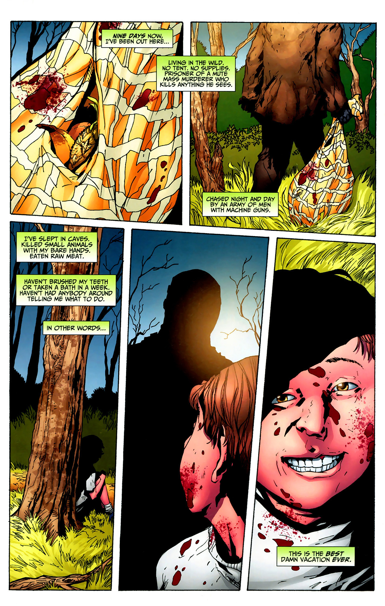 Read online Friday the 13th:  How I Spent My Summer Vacation comic -  Issue #2 - 4