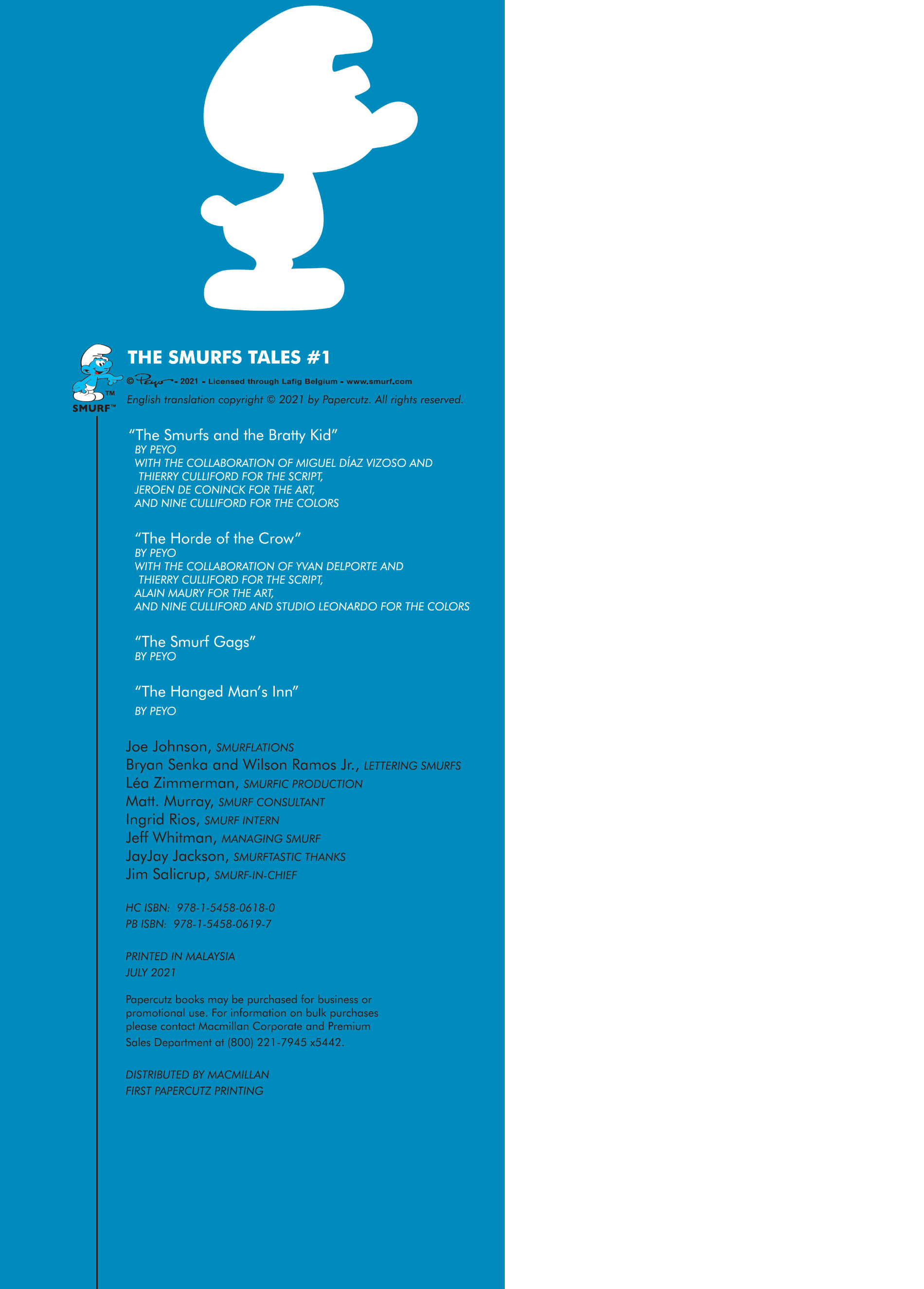 Read online The Smurfs Tales comic -  Issue # TPB 1 (Part 1) - 3