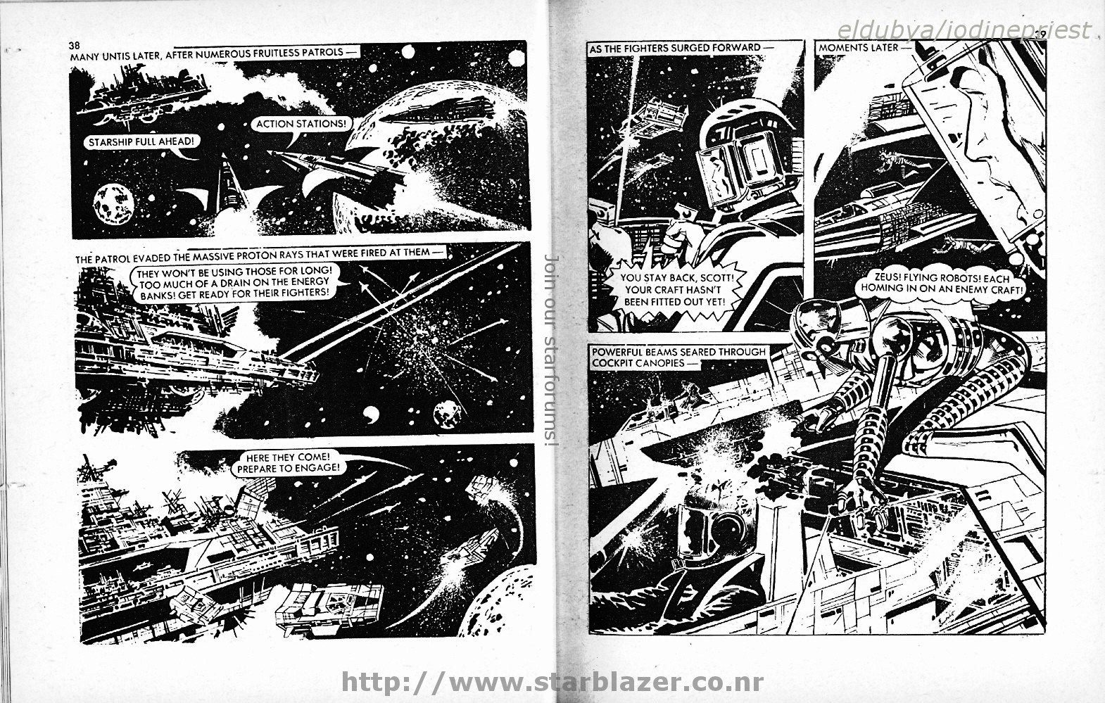 Read online Starblazer comic -  Issue #135 - 21