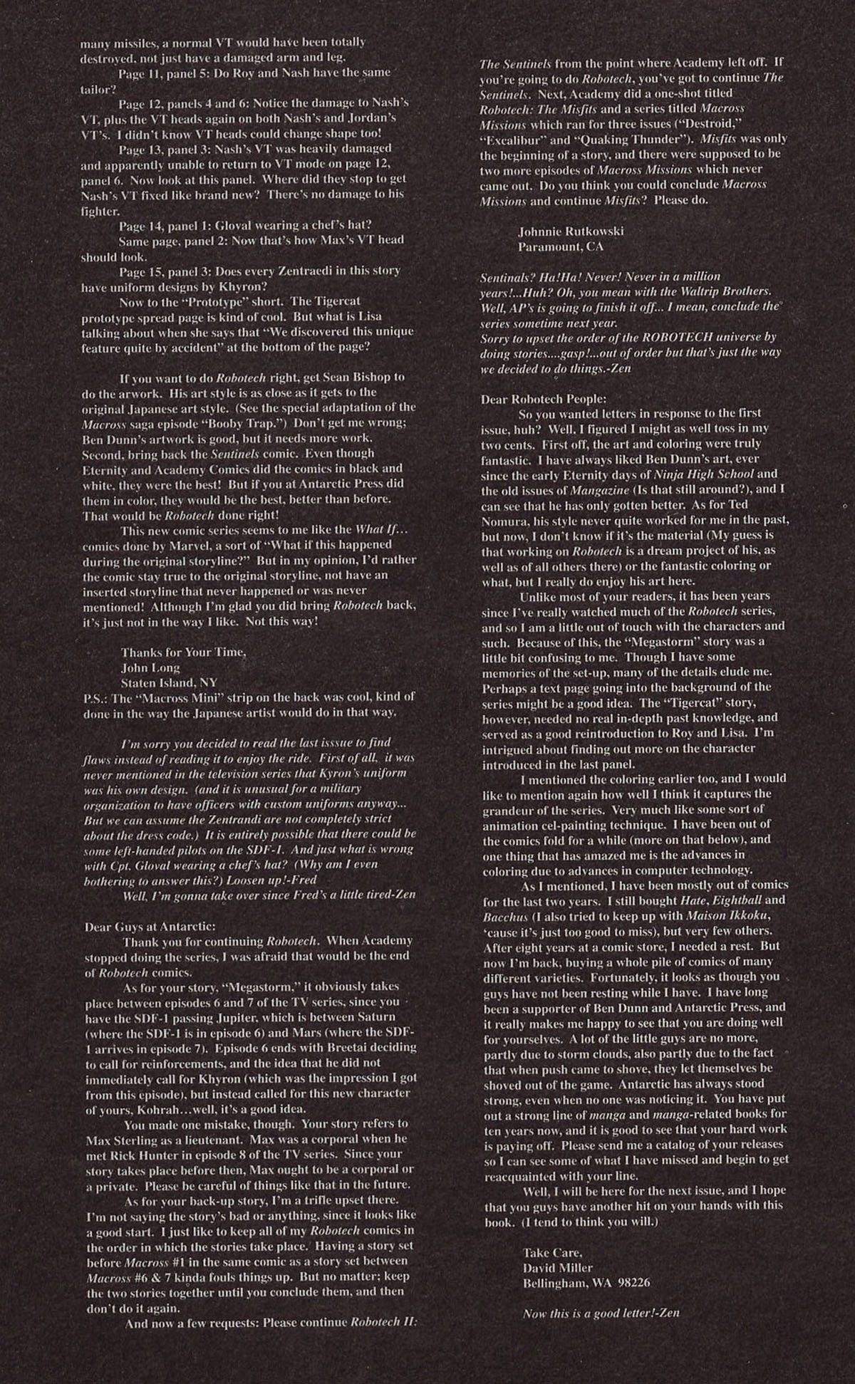 Read online Robotech (1997) comic -  Issue #2 - 28