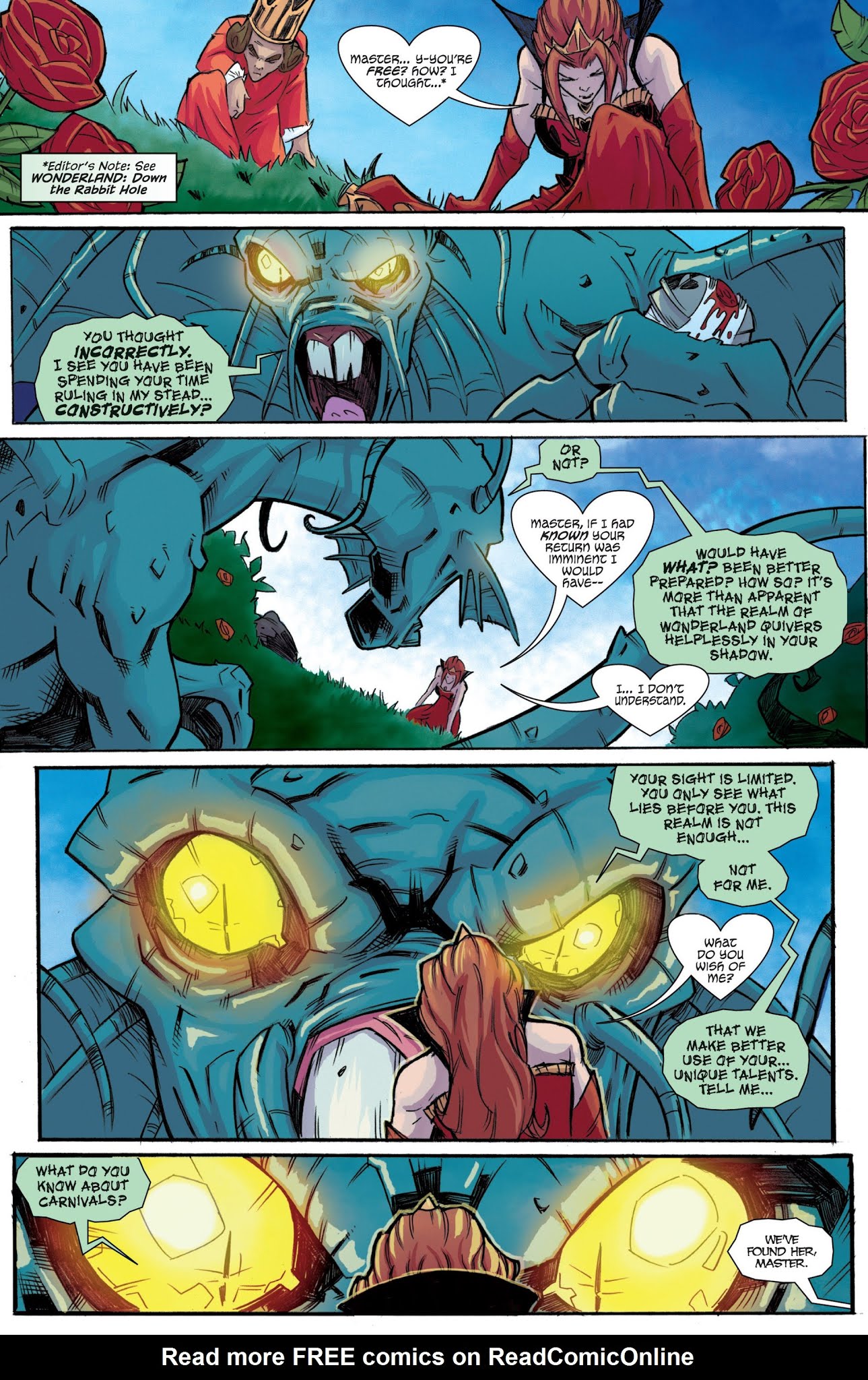 Read online Grimm Fairy Tales presents Wonderland: Through the Looking Glass comic -  Issue #1 - 16