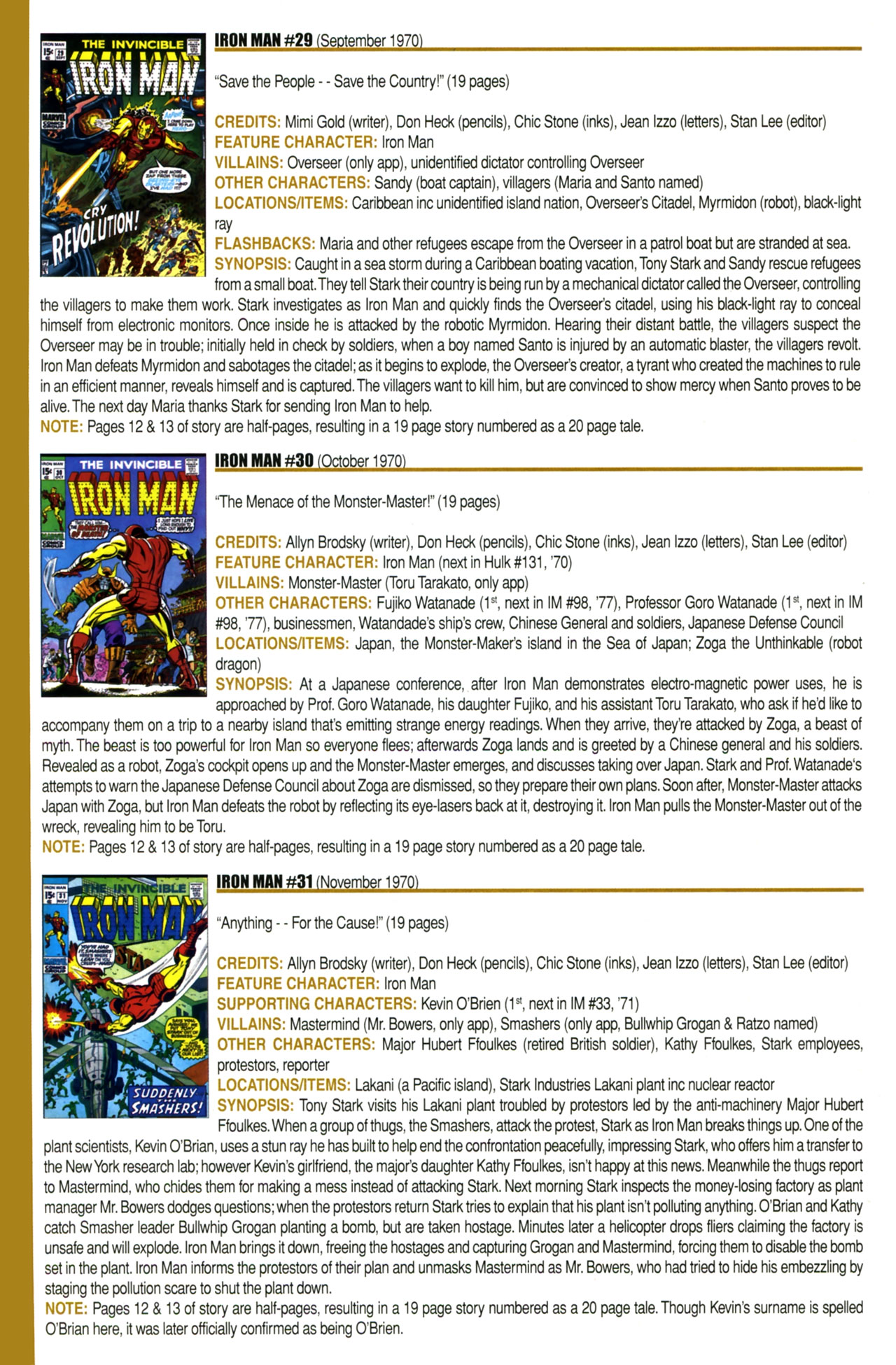 Read online Official Index to the Marvel Universe comic -  Issue #3 - 32