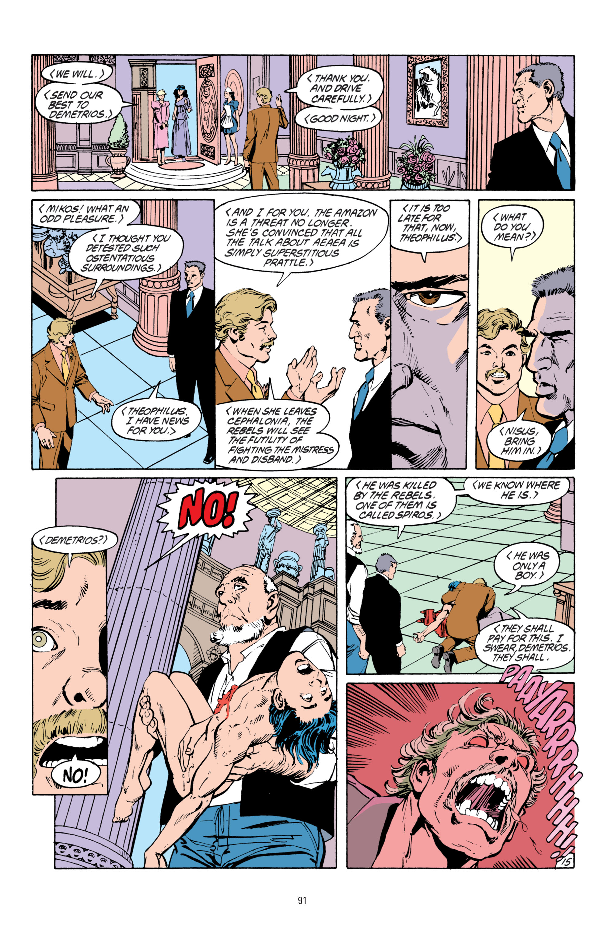 Read online Wonder Woman By George Pérez comic -  Issue # TPB 2 (Part 1) - 90