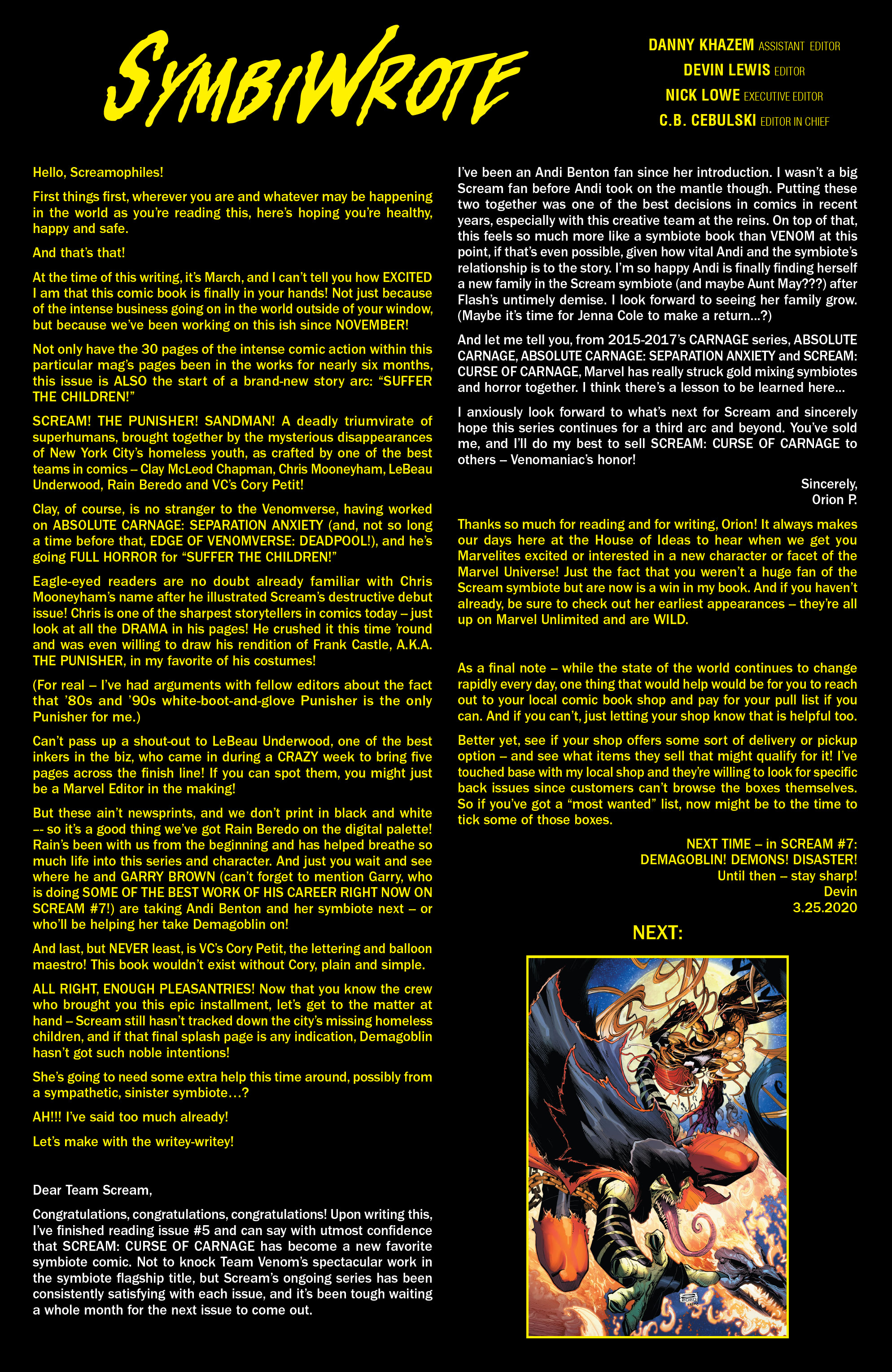 Read online Scream: Curse of Carnage comic -  Issue #6 - 32