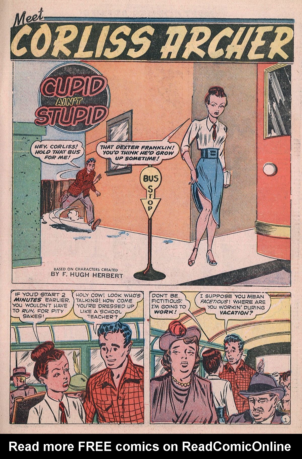 Read online Meet Corliss Archer comic -  Issue #3 - 21