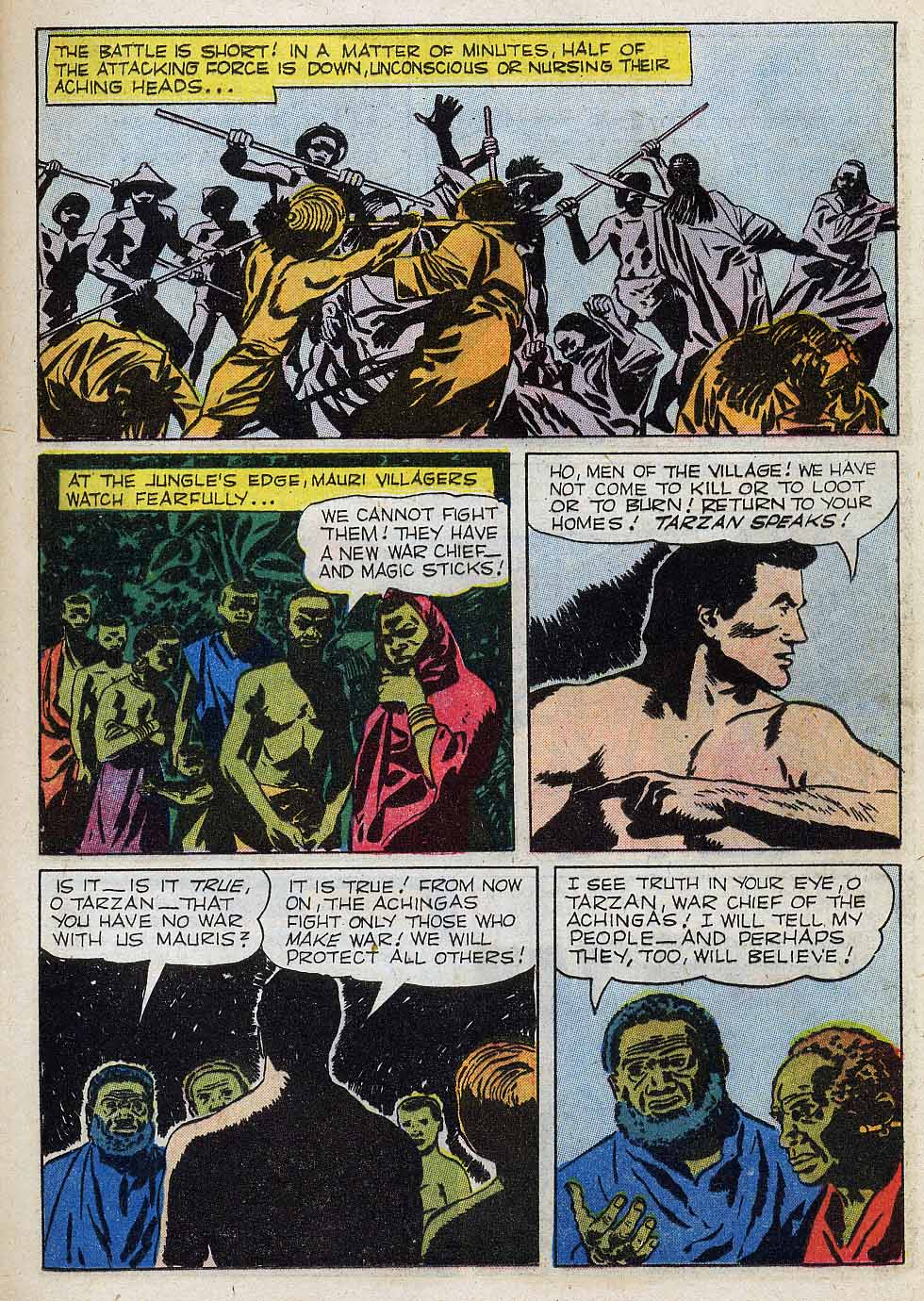 Read online Tarzan (1948) comic -  Issue #101 - 13