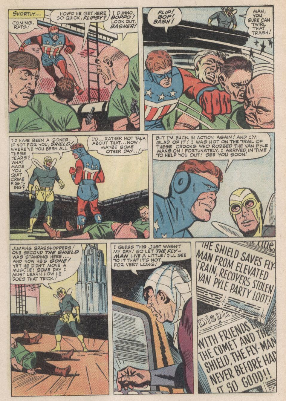 Read online Fly Man comic -  Issue #31 - 17