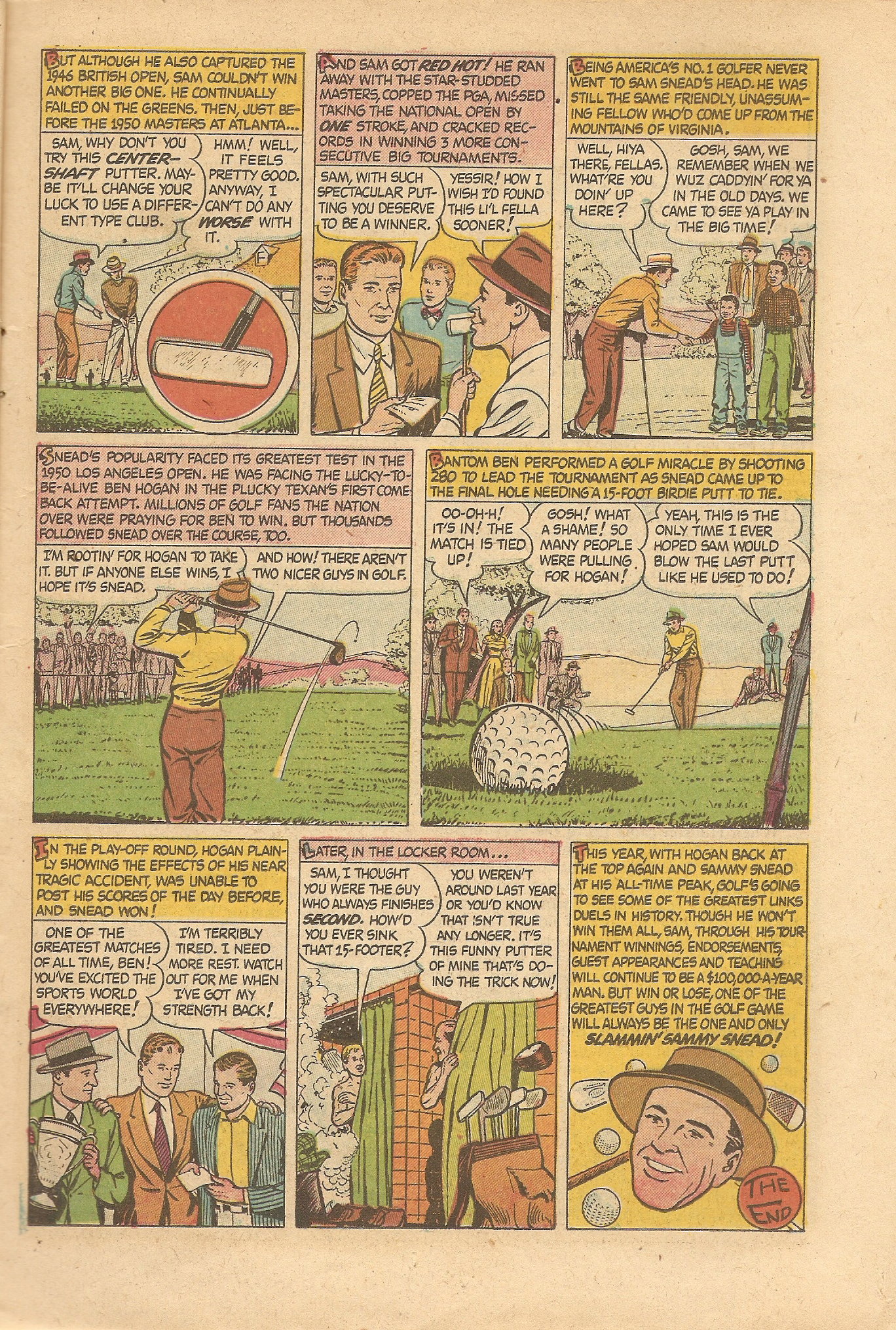 Read online Babe Ruth Sports Comics comic -  Issue #9 - 11