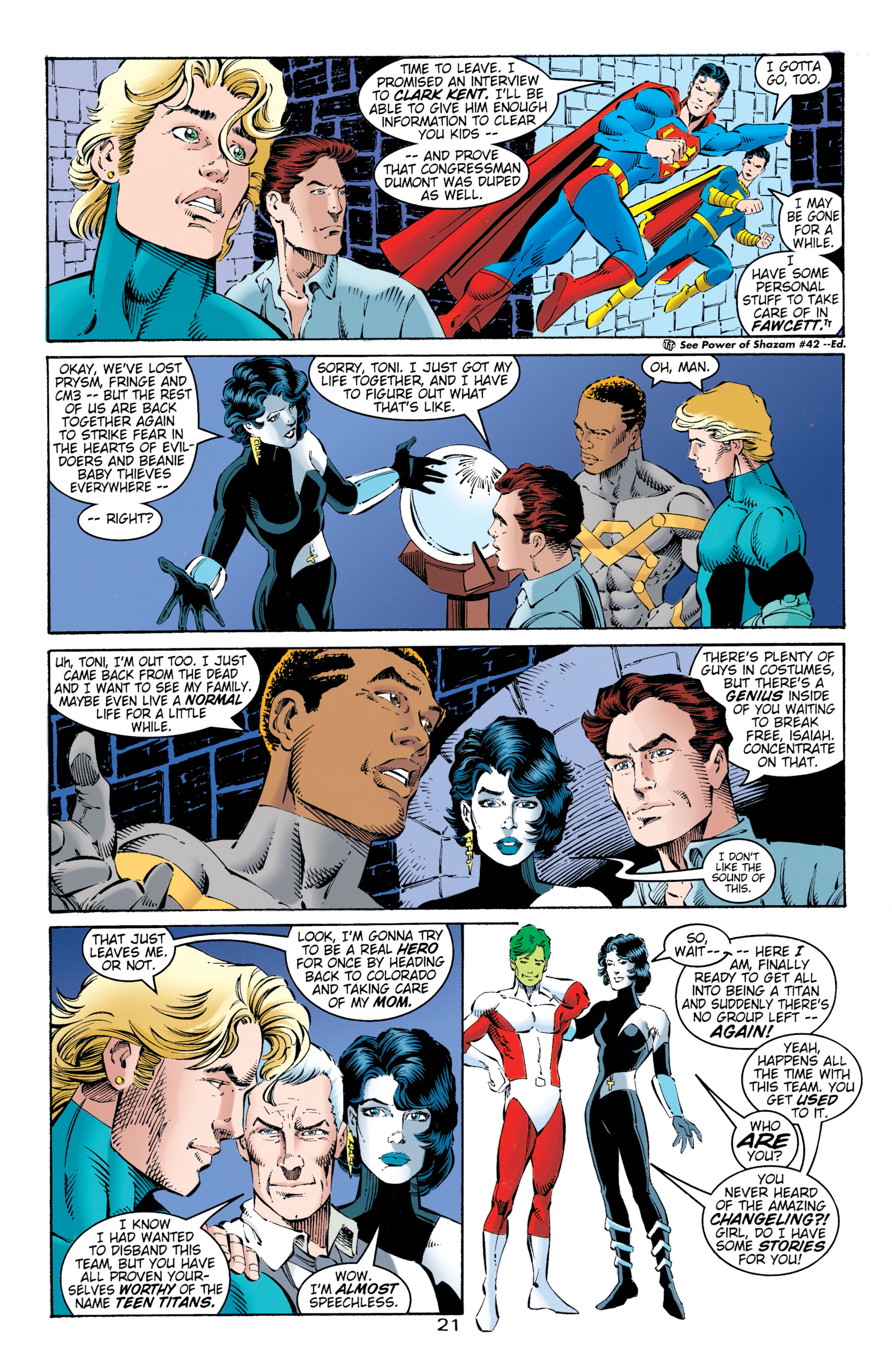 Read online Teen Titans (1996) comic -  Issue #24 - 21