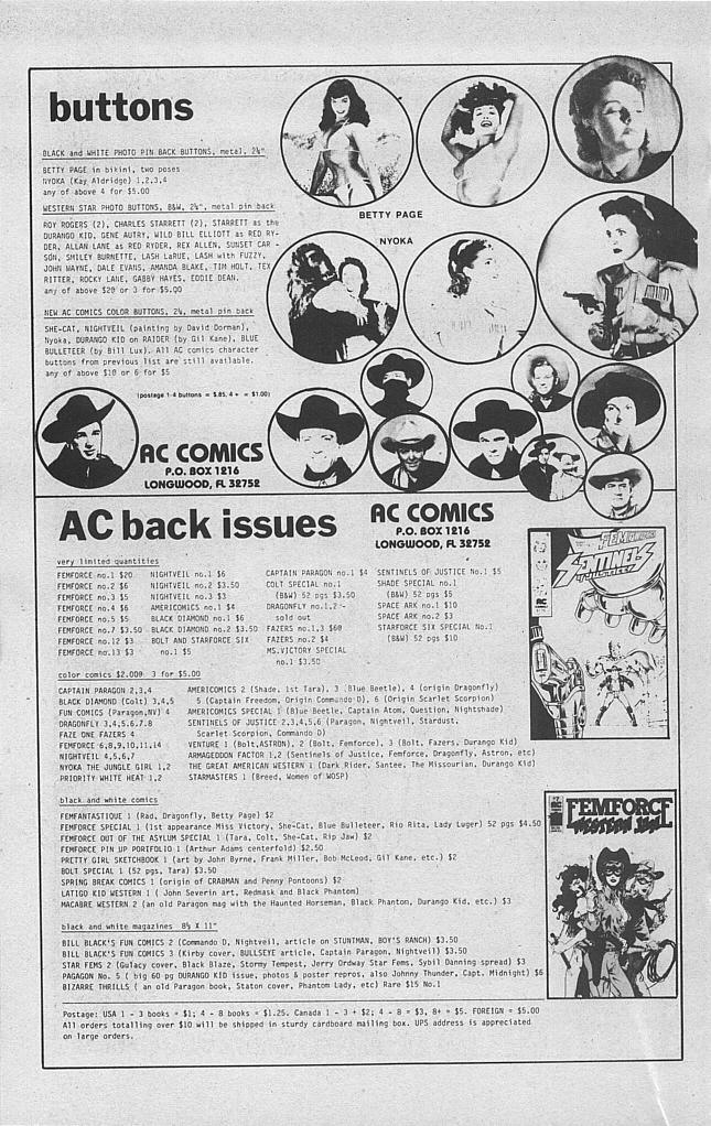 Read online Fem Fantastique (1988) comic -  Issue # Full - 21