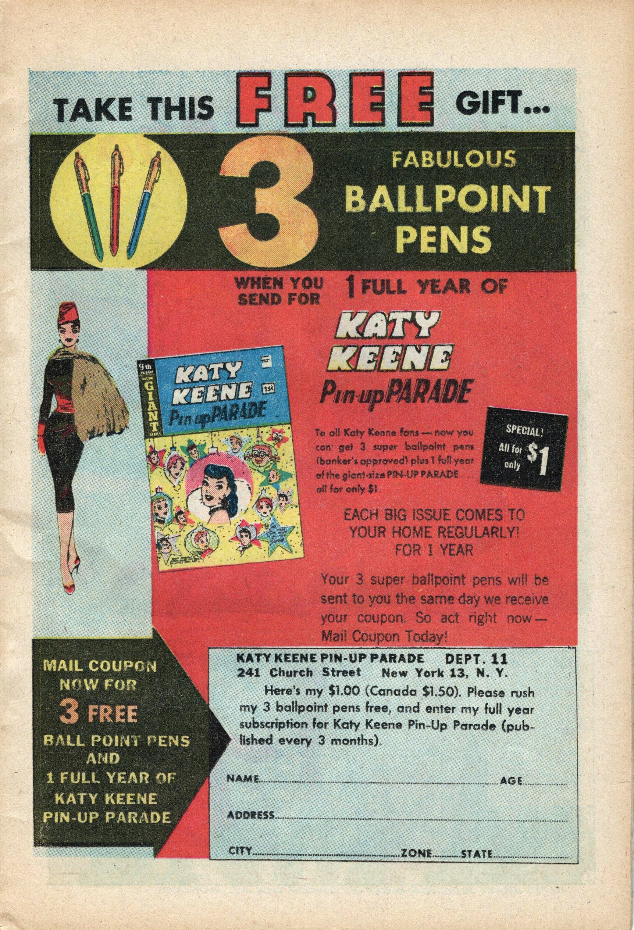 Read online Katy Keene Pin-up Parade comic -  Issue #11 - 52