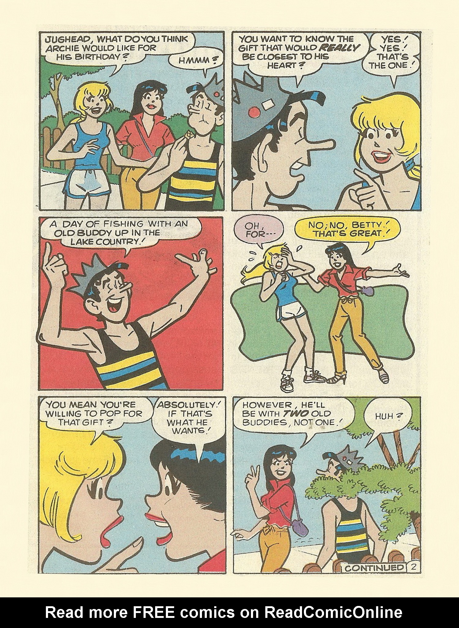 Read online Betty and Veronica Digest Magazine comic -  Issue #57 - 75