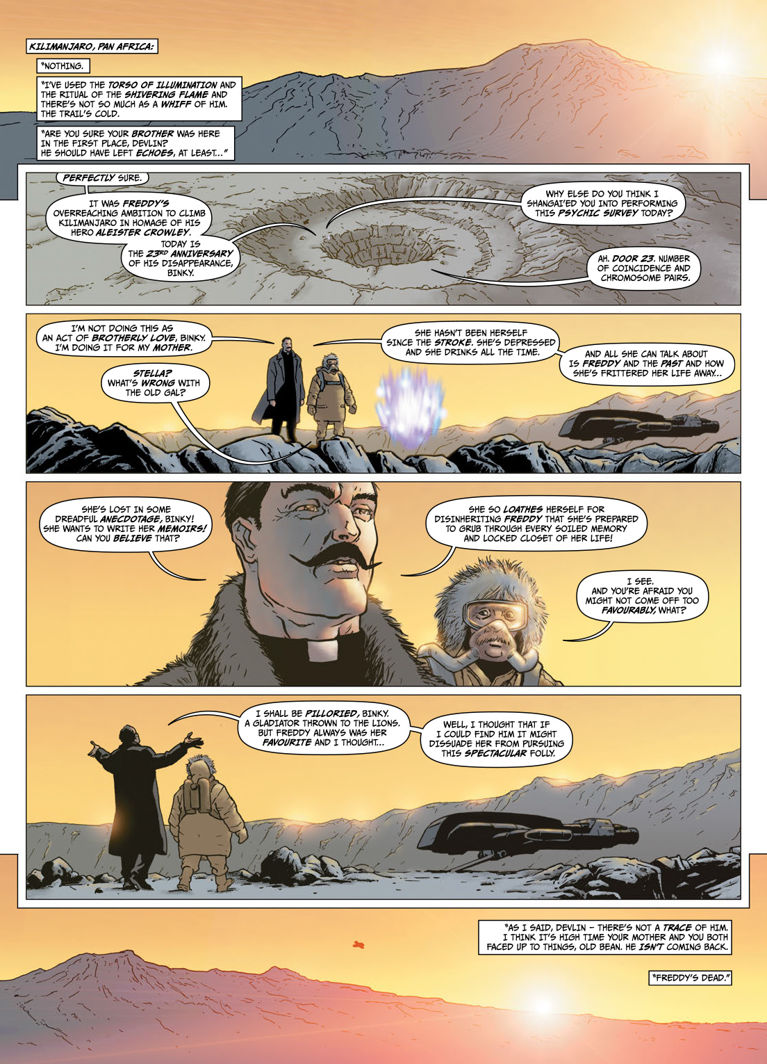 Read online Devlin Waugh comic -  Issue # TPB 2 - 176