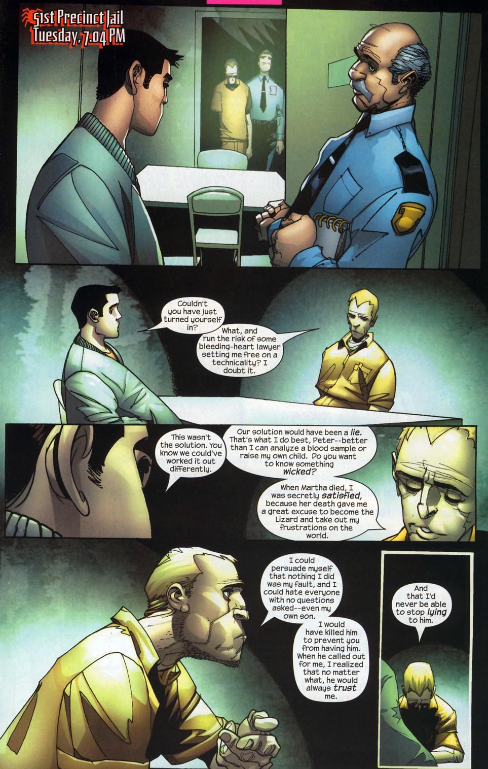 Read online The Spectacular Spider-Man (2003) comic -  Issue #13 - 21