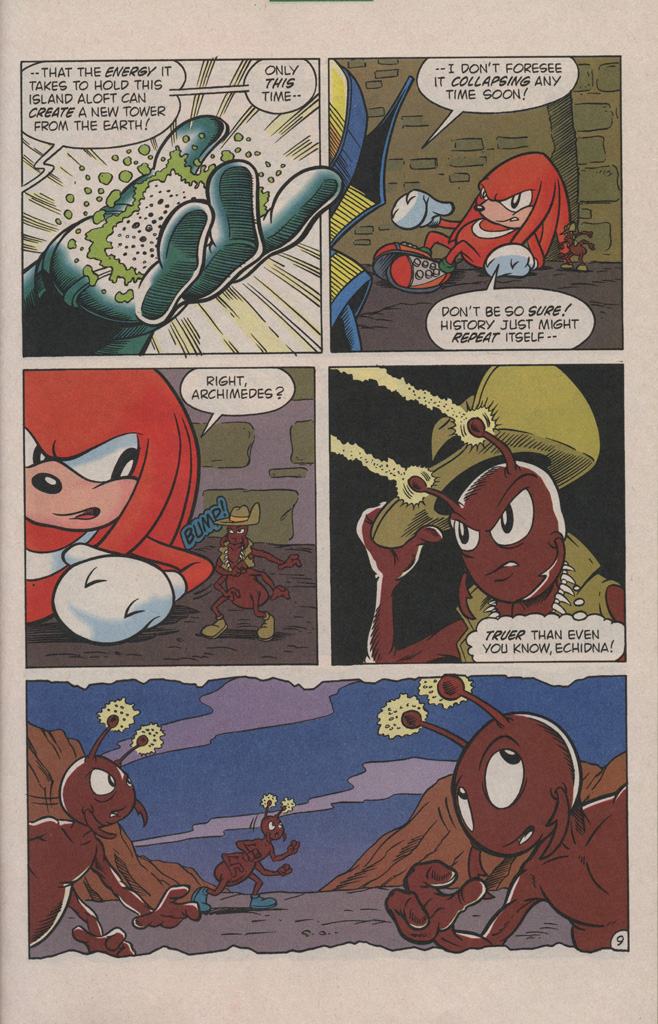 Read online Sonic's Friendly Nemesis, Knuckles comic -  Issue #3 - 15