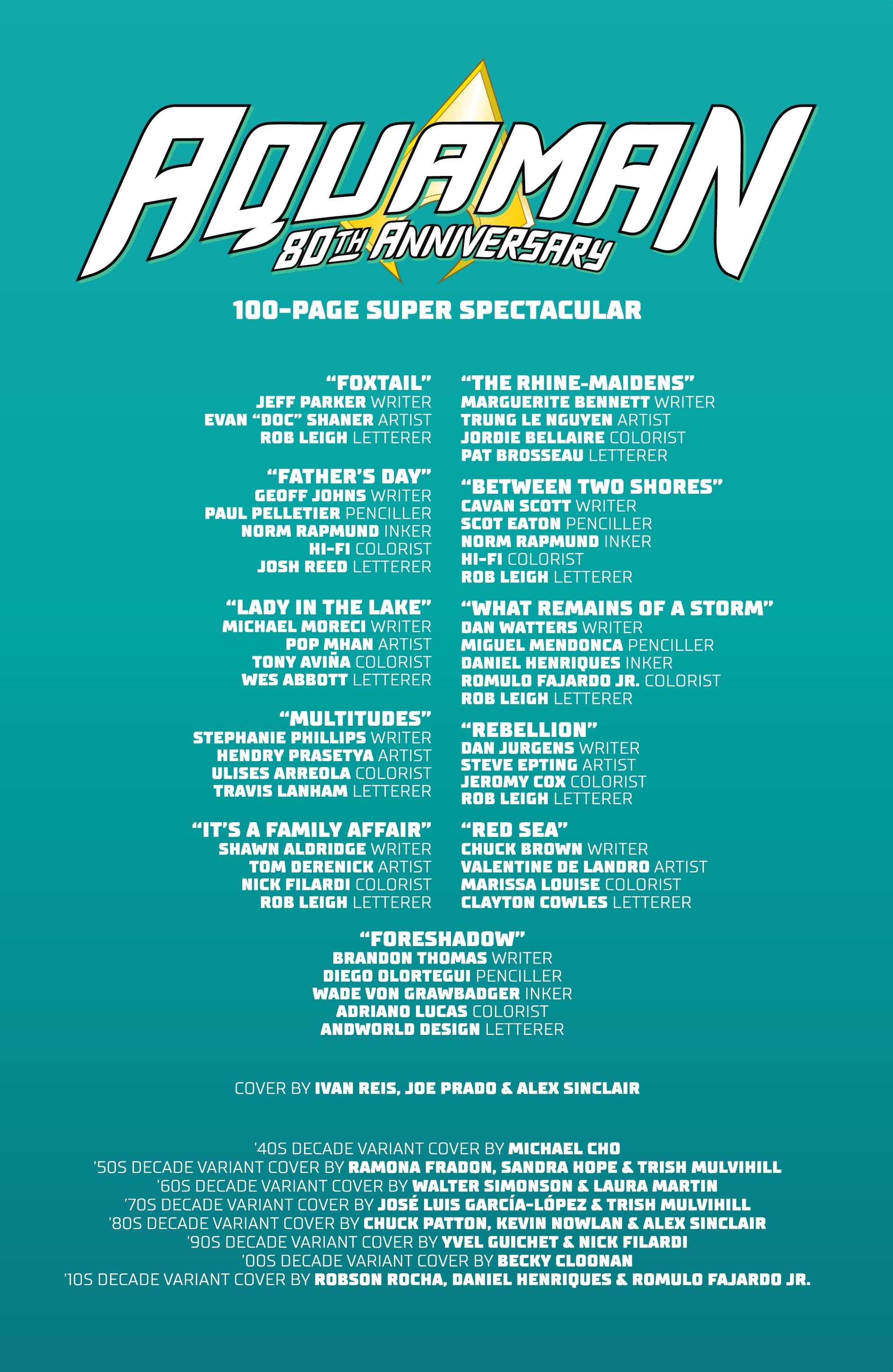 Read online Aquaman 80th Anniversary 100-Page Super Spectacular comic -  Issue # TPB - 3