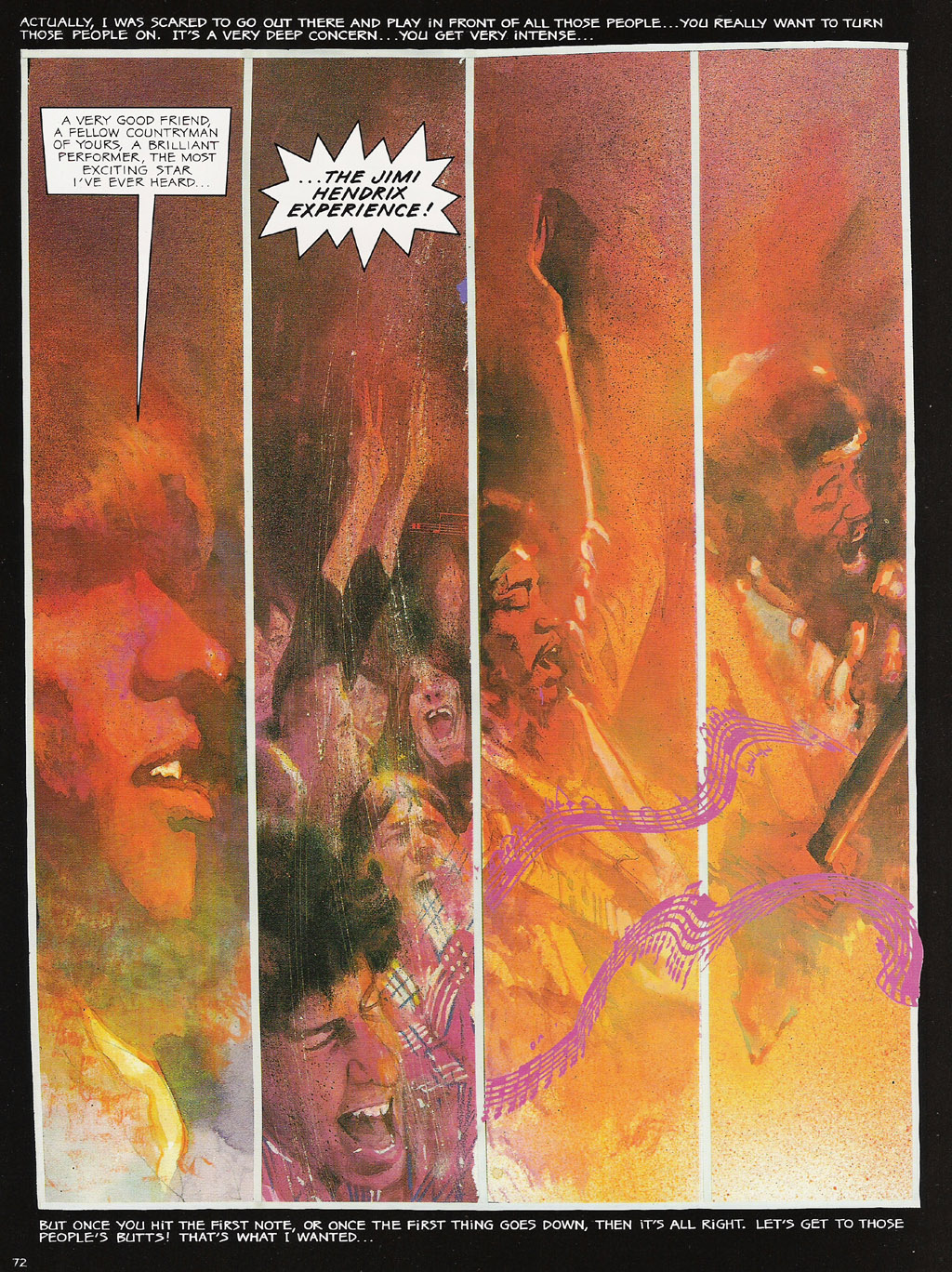 Read online Voodoo Child - The Illustrated Legend of Jimi Hendrix comic -  Issue # TPB - 75