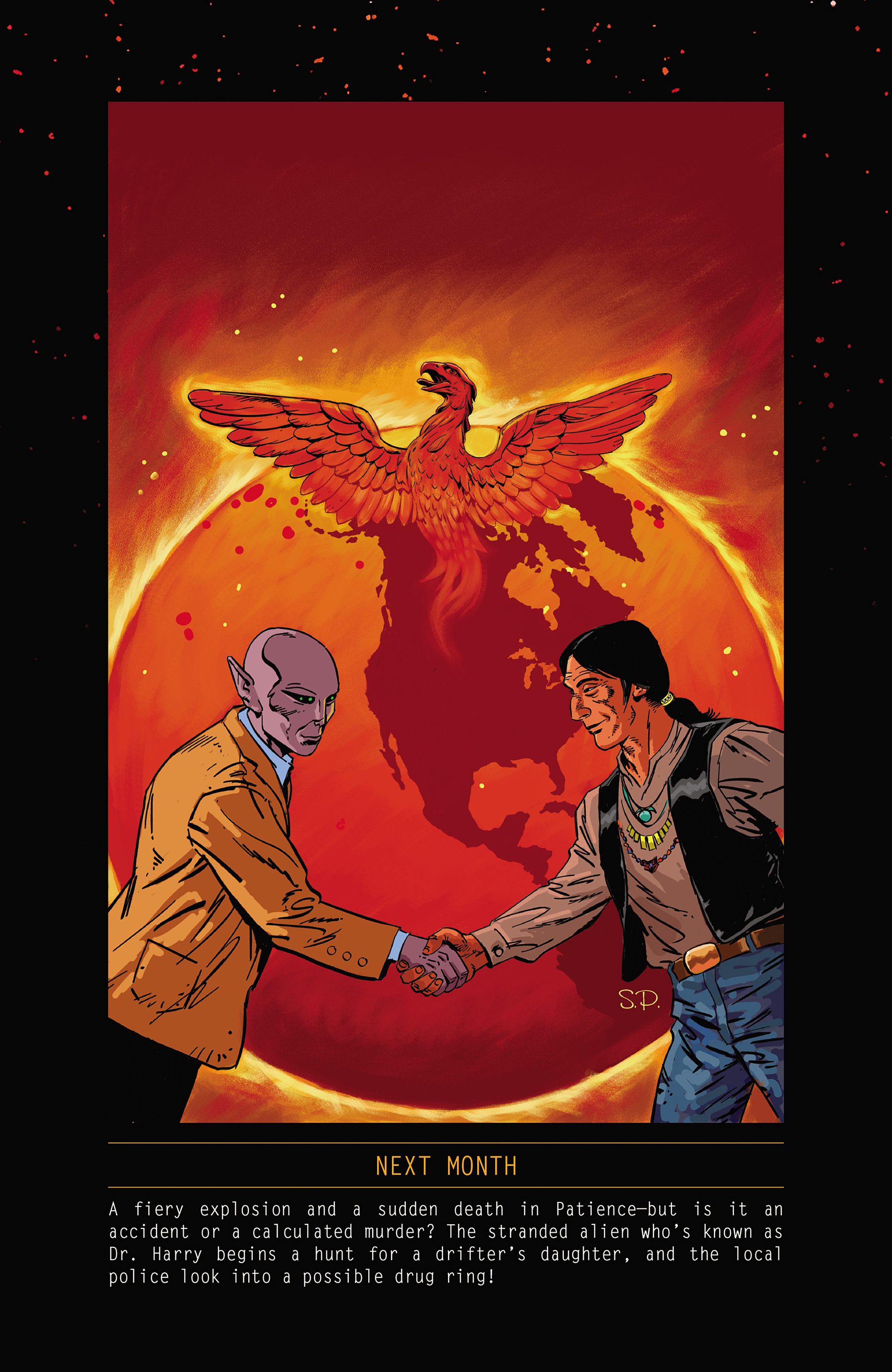 Read online Resident Alien: The Man With No Name comic -  Issue #1 - 27