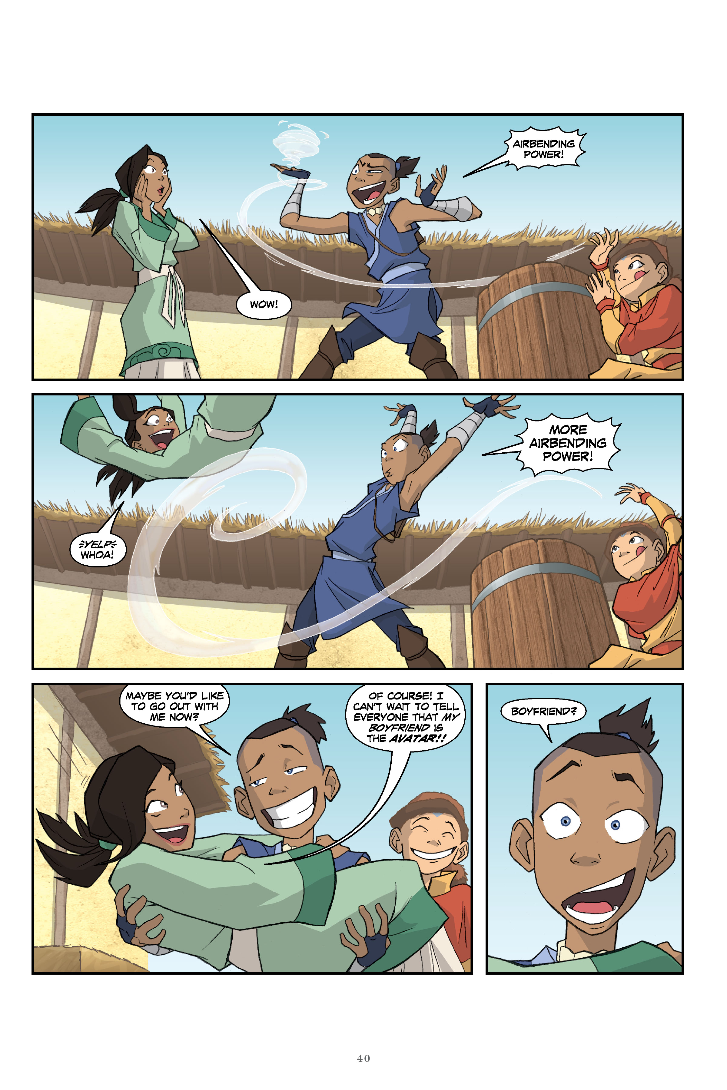 Read online Nickelodeon Avatar: The Last Airbender–The Lost Adventures & Team Avatar Tales Library Edition comic -  Issue # TPB (Part 1) - 41