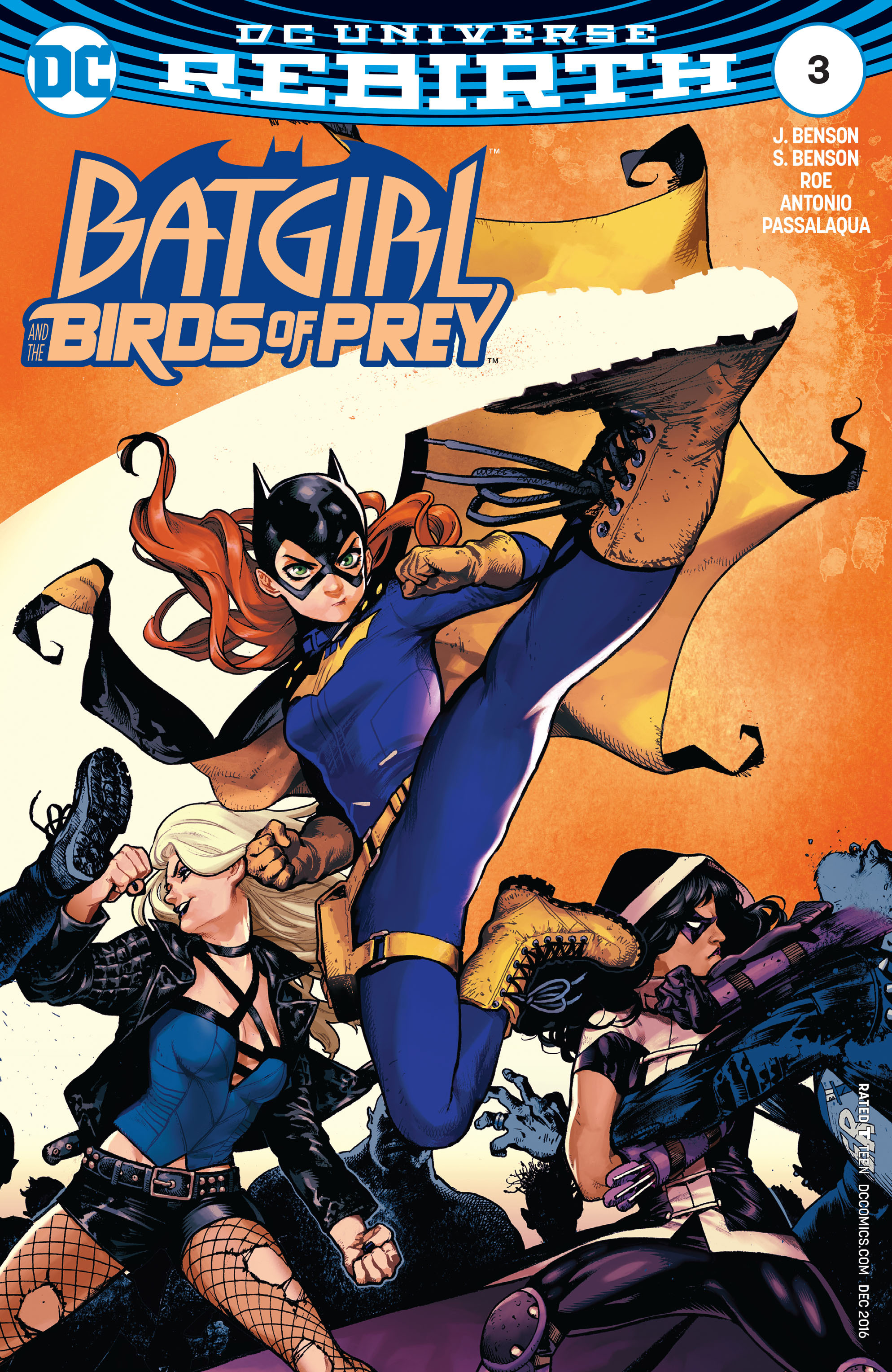Read online Batgirl and the Birds of Prey comic -  Issue #3 - 2