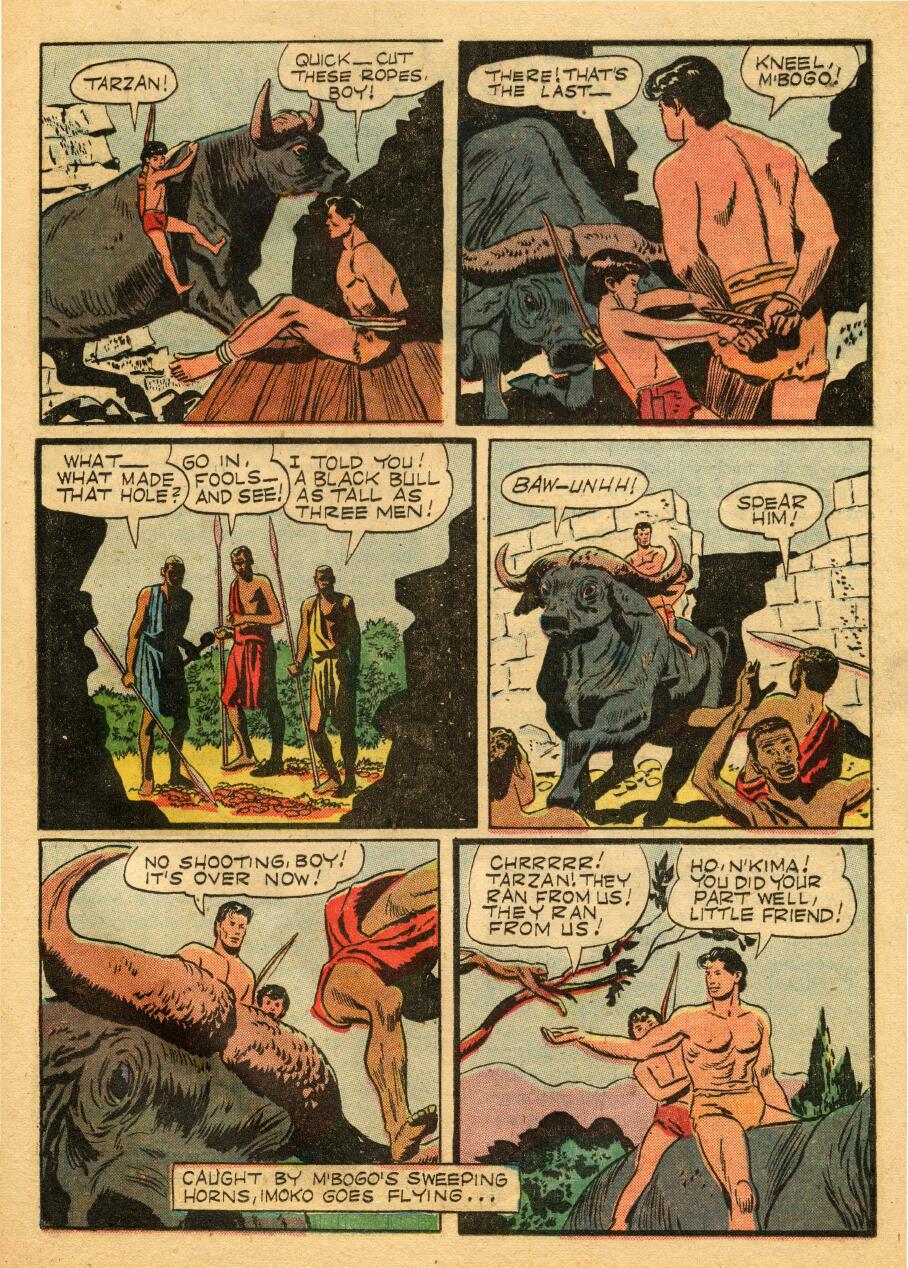 Read online Tarzan (1948) comic -  Issue #68 - 25