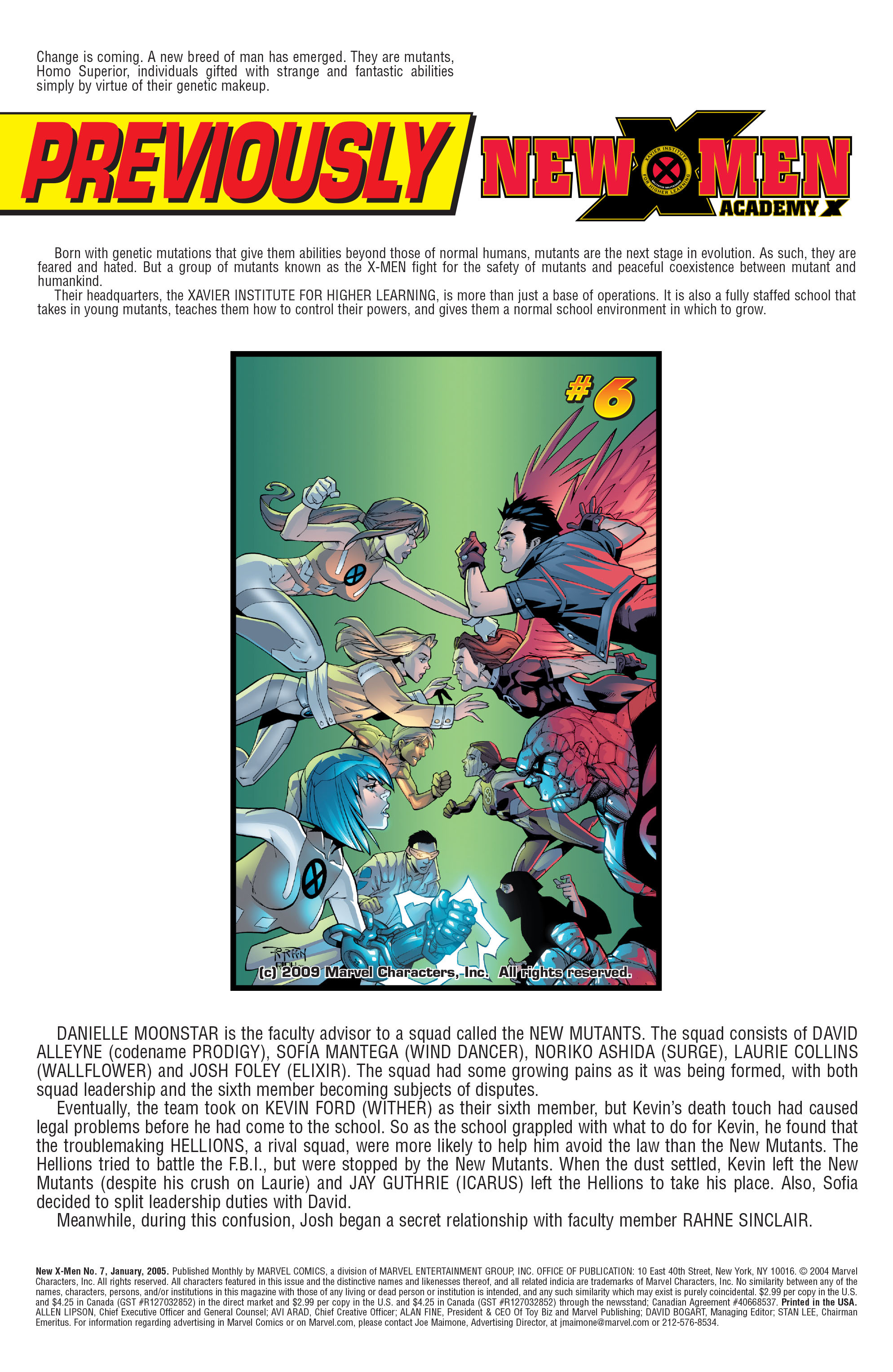 Read online New X-Men (2004) comic -  Issue #7 - 2