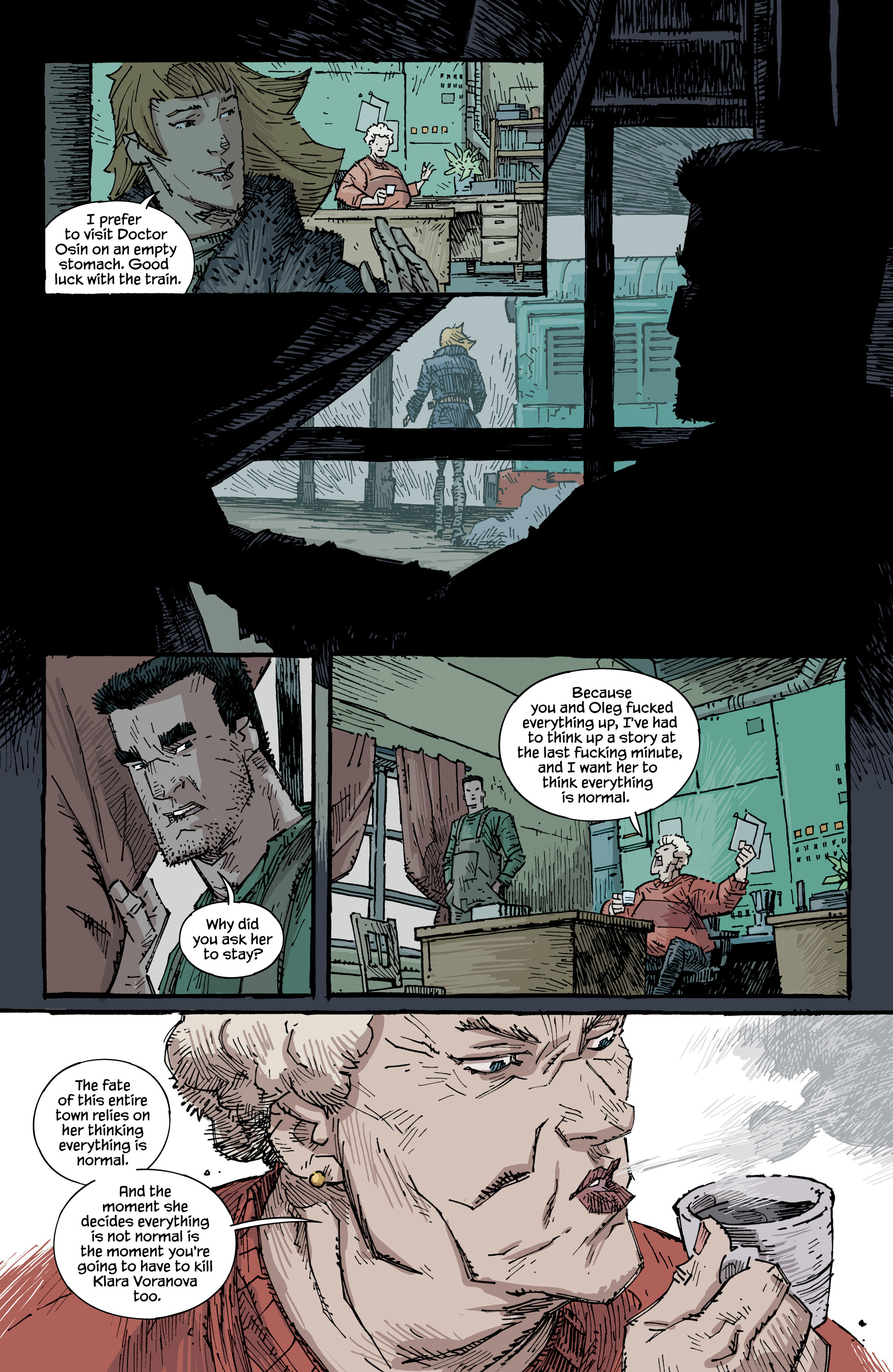 Read online Trees: Three Fates comic -  Issue #1 - 21