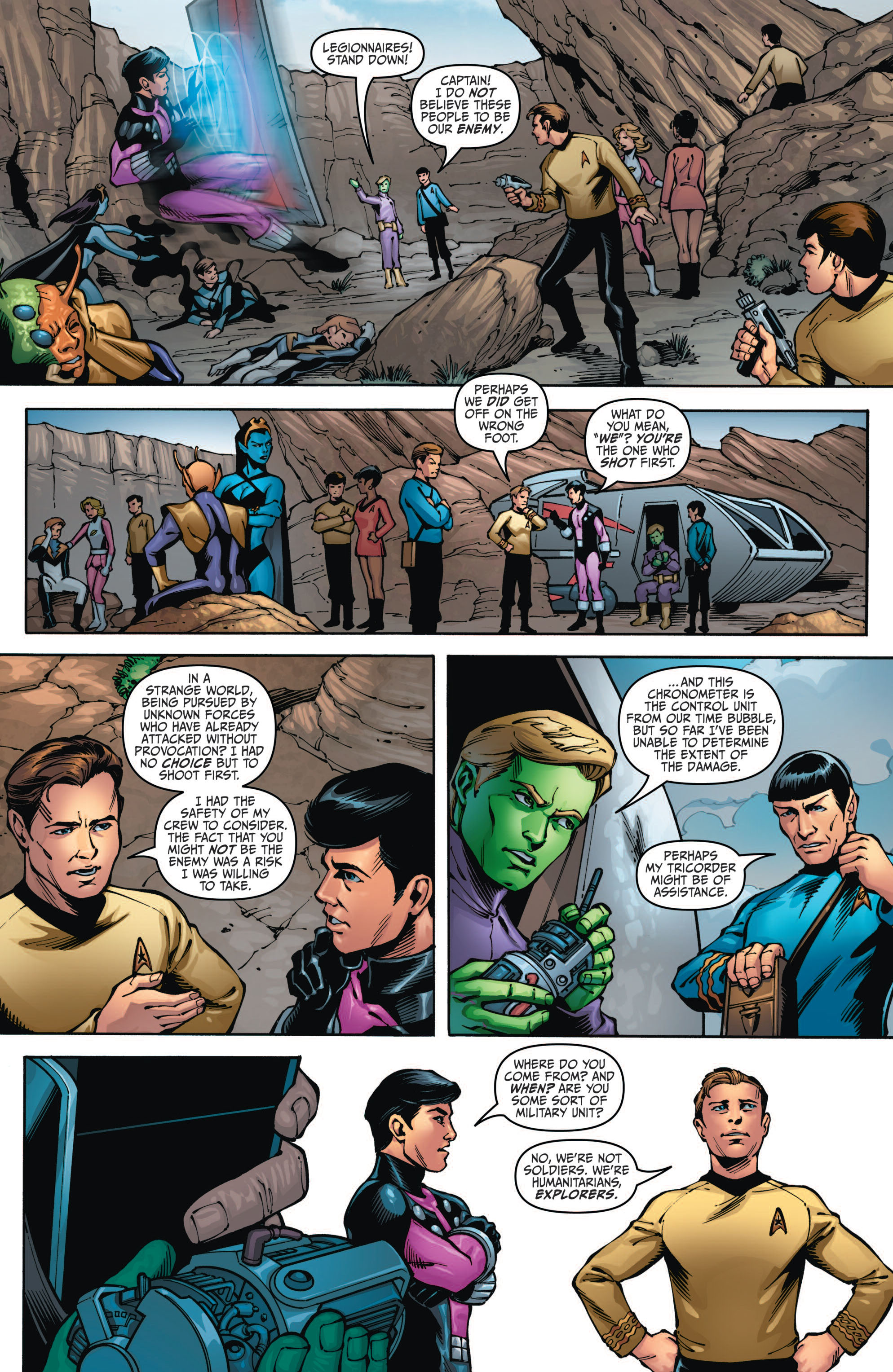 Read online Star Trek/Legion of Super-Heroes comic -  Issue #3 - 9