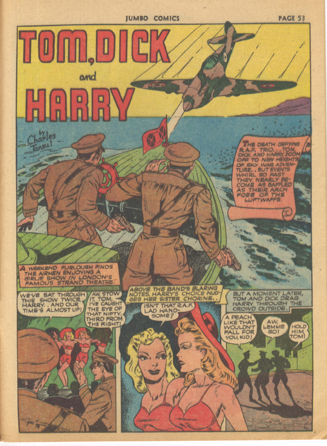 Read online Jumbo Comics comic -  Issue #33 - 55