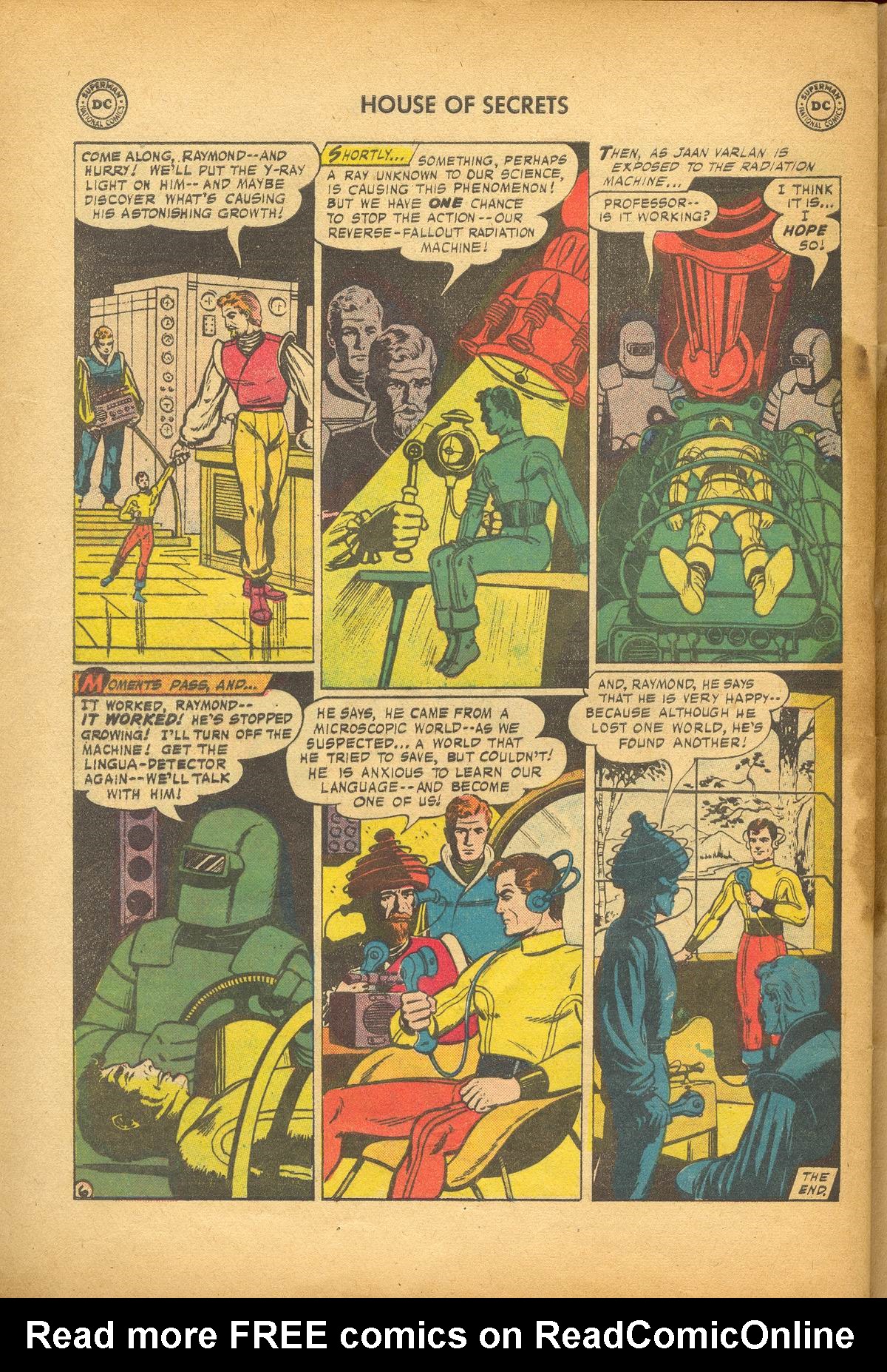 Read online House of Secrets (1956) comic -  Issue #11 - 32