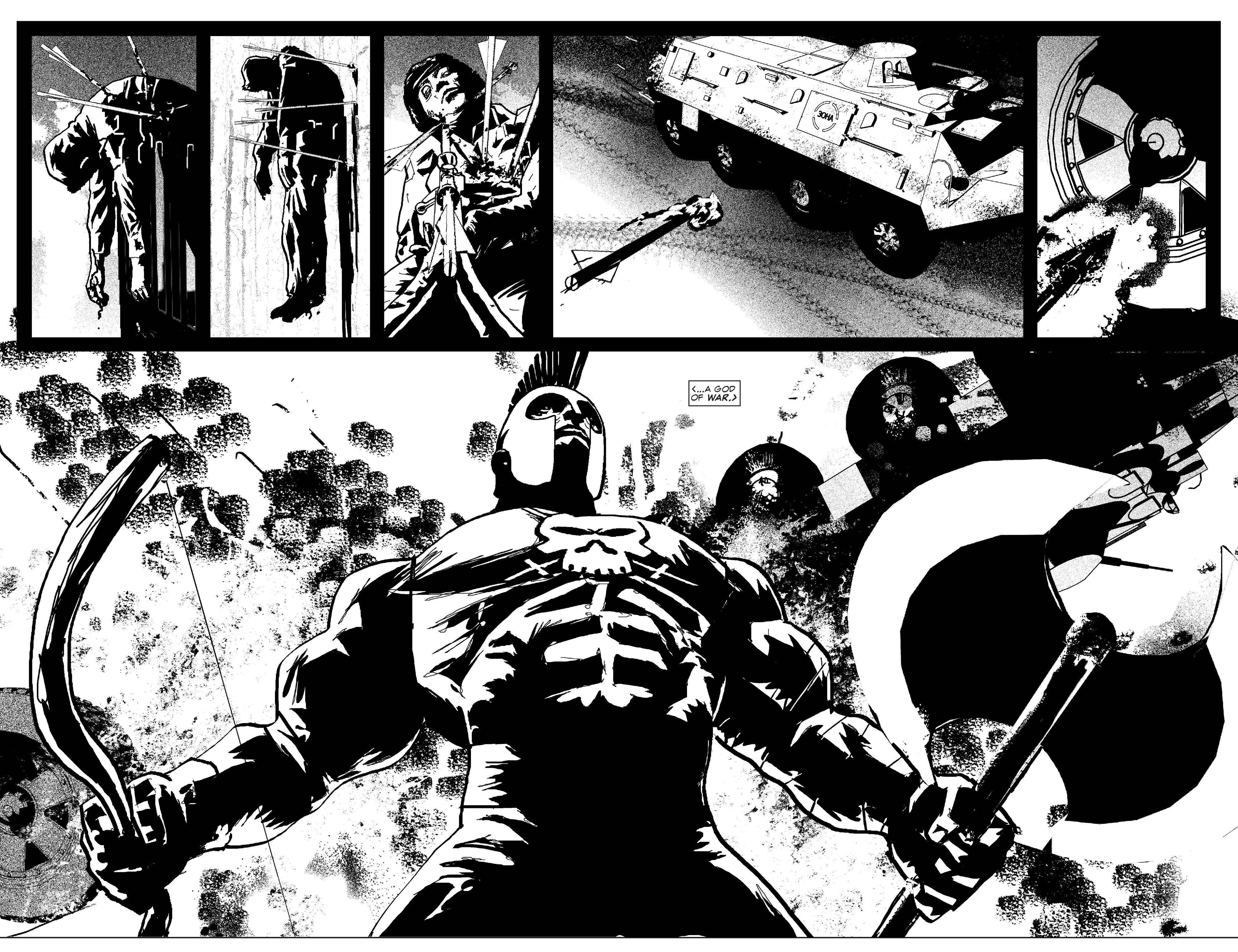 Read online The Savage Axe of Ares (B&W) comic -  Issue # Full - 10