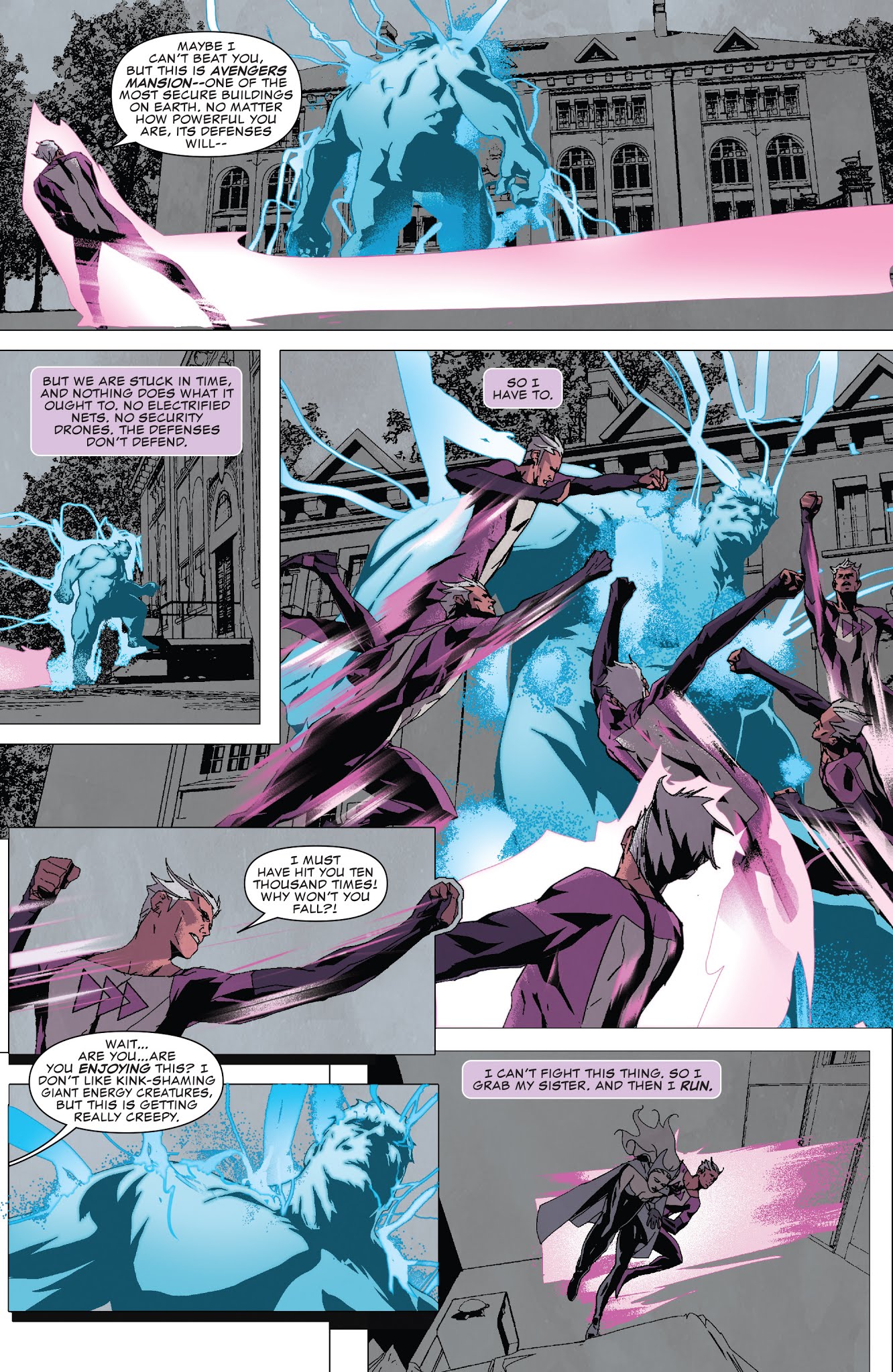 Read online Quicksilver: No Surrender comic -  Issue #3 - 7