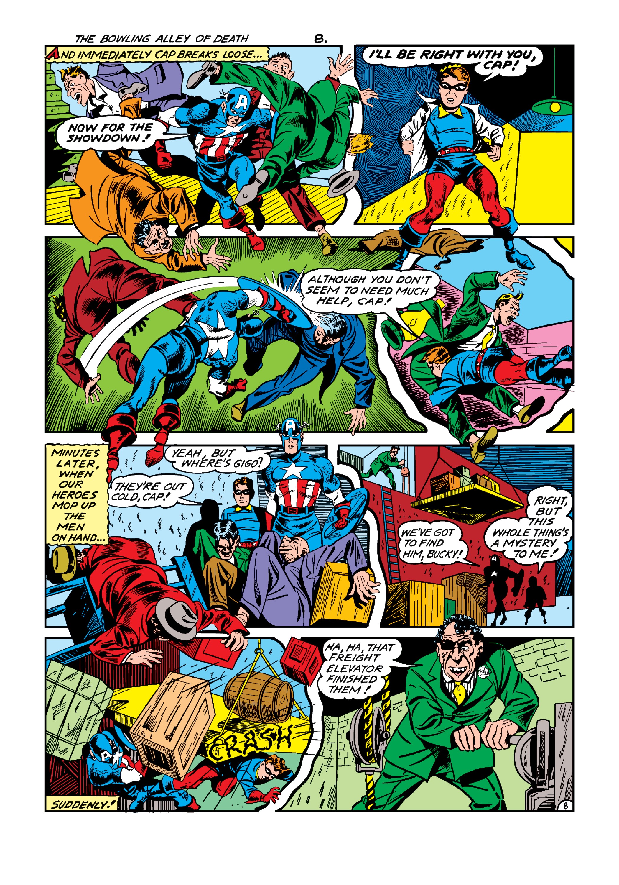 Read online Marvel Masterworks: Golden Age Captain America comic -  Issue # TPB 5 (Part 1) - 85