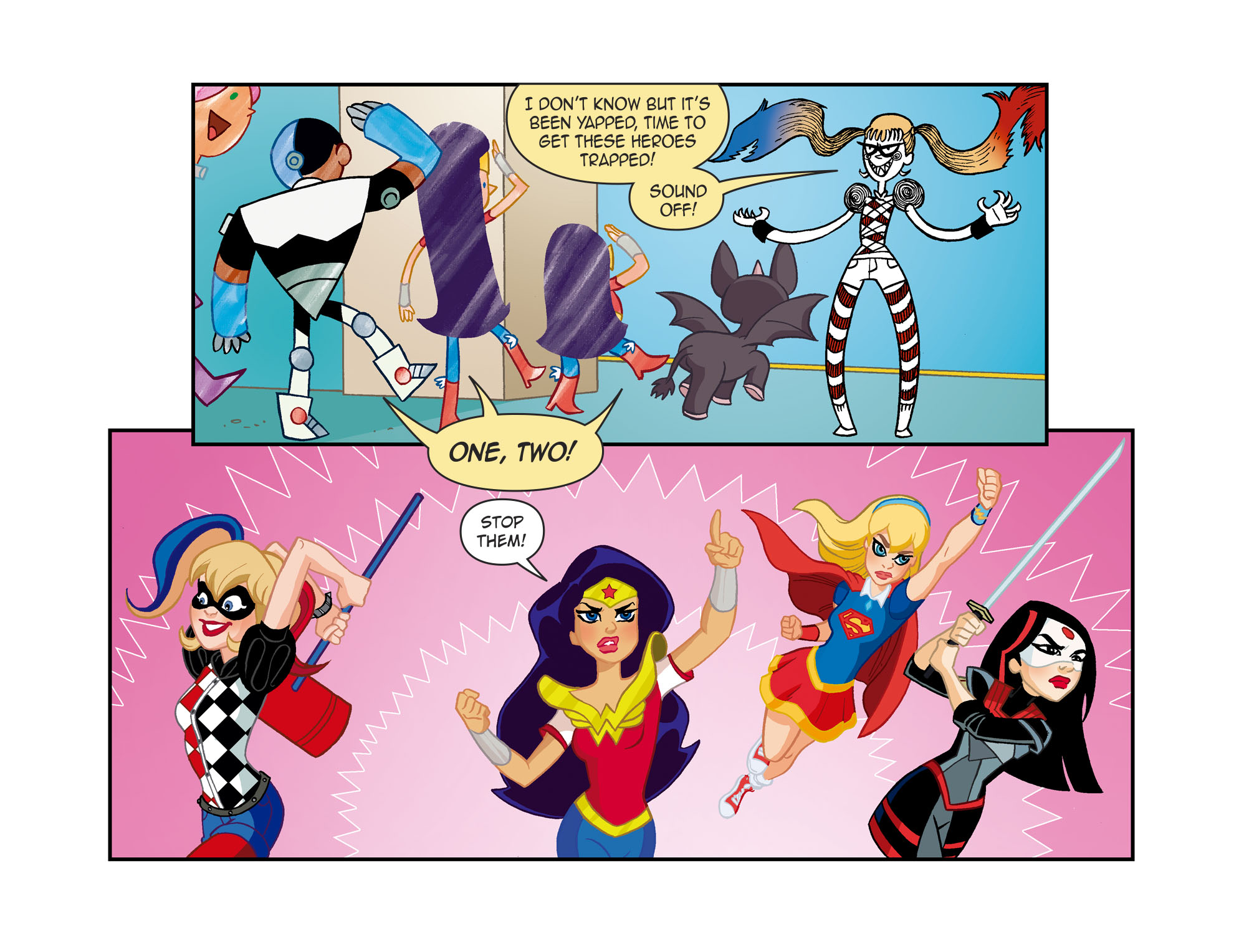 Read online DC Super Hero Girls: Out of the Bottle comic -  Issue #4 - 8