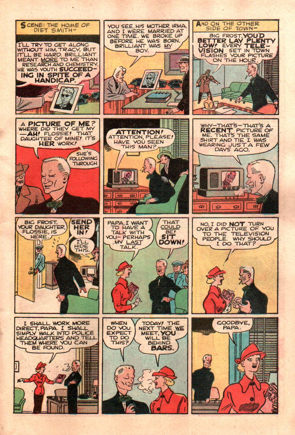 Read online Dick Tracy comic -  Issue #56 - 9