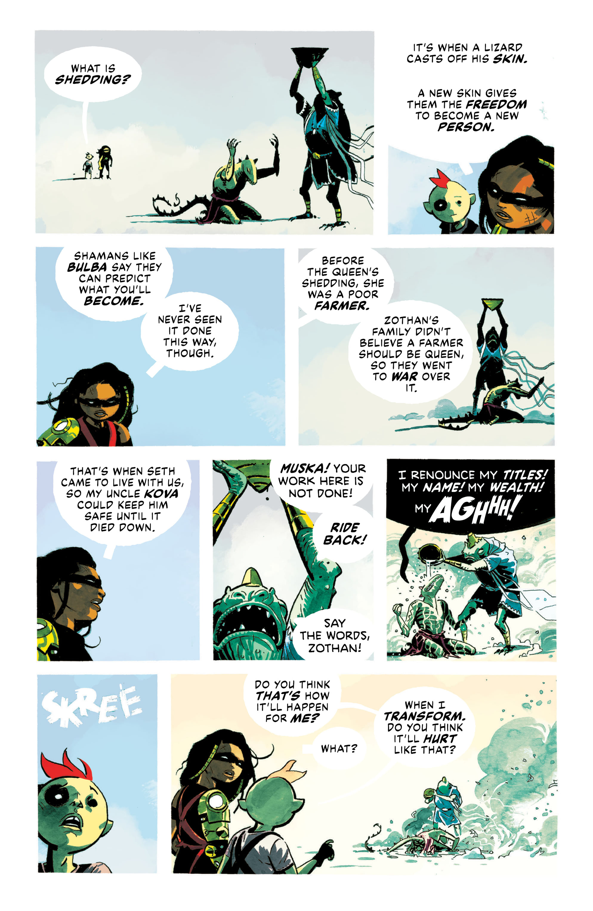 Read online Kaya comic -  Issue #5 - 9