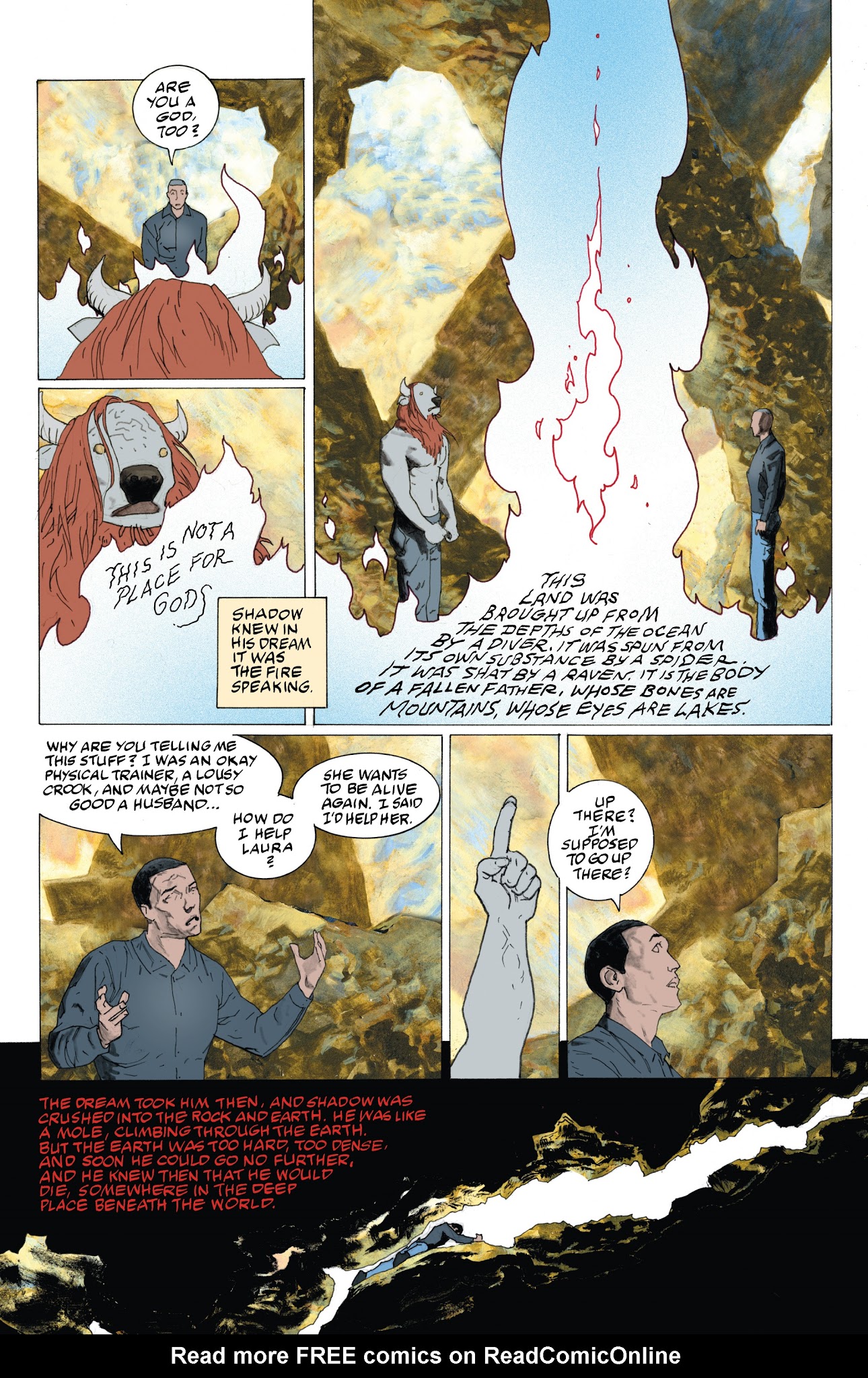 Read online American Gods: My Ainsel comic -  Issue #1 - 15