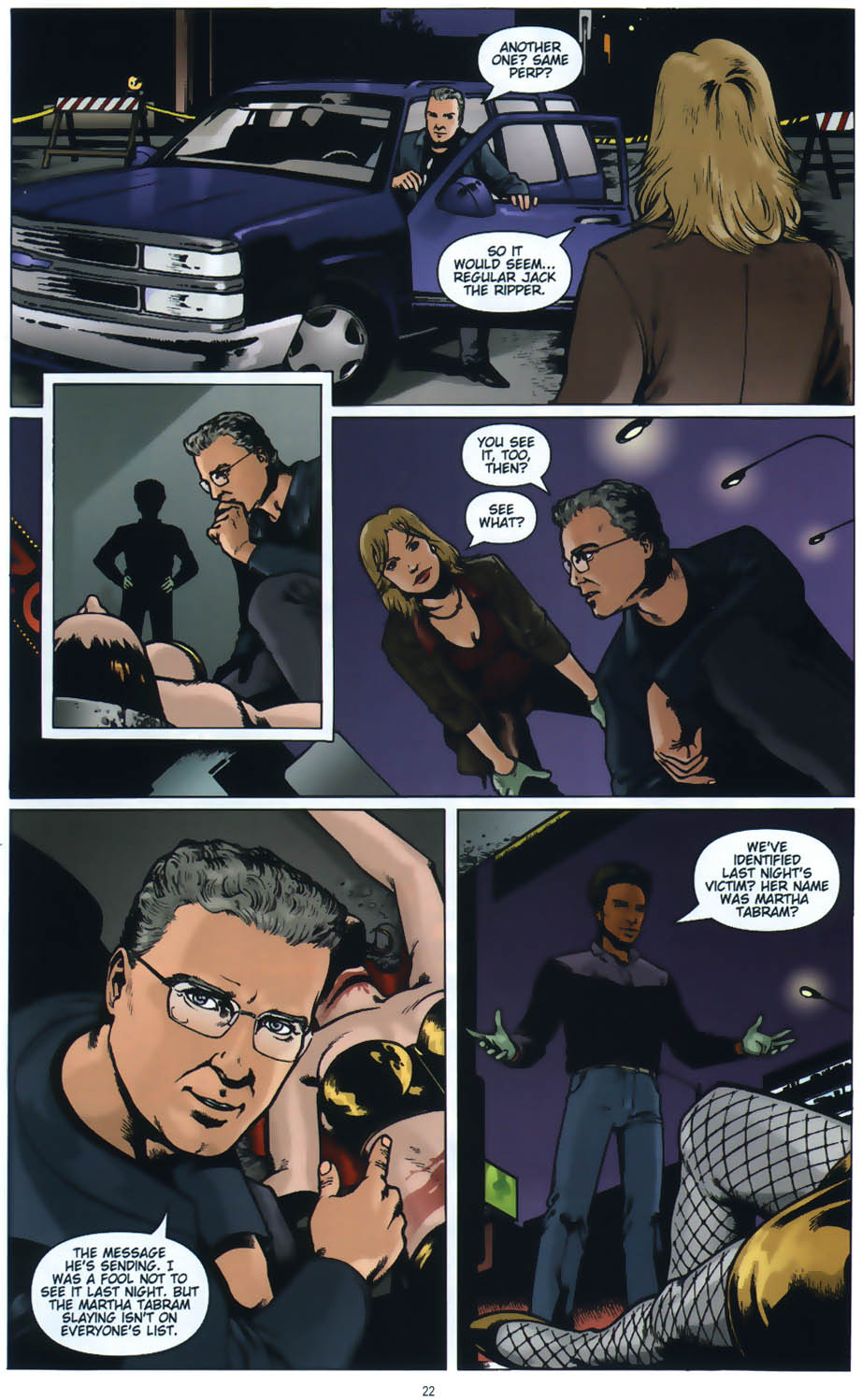 Read online CSI: Crime Scene Investigation comic -  Issue #1 - 25