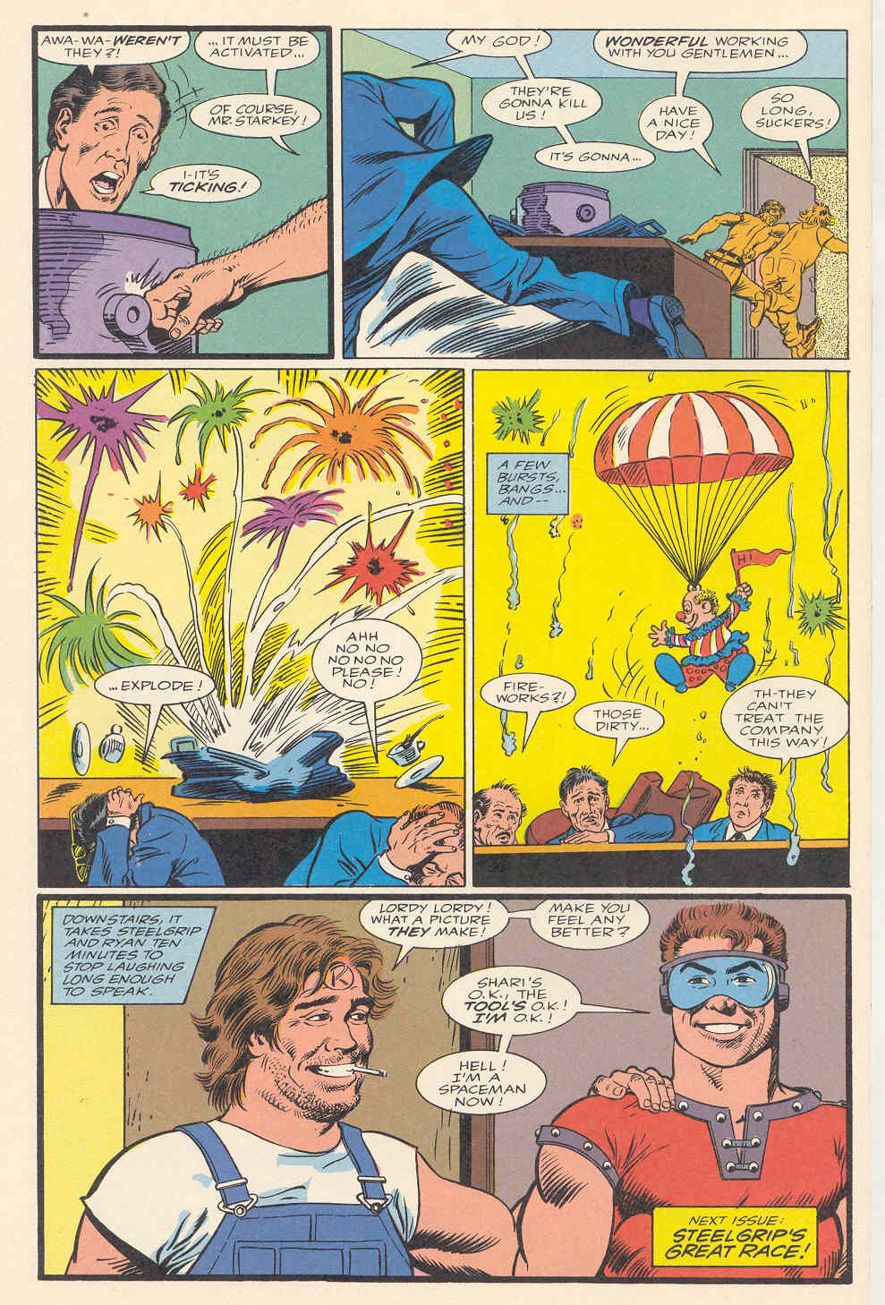 Read online Steelgrip Starkey comic -  Issue #4 - 33