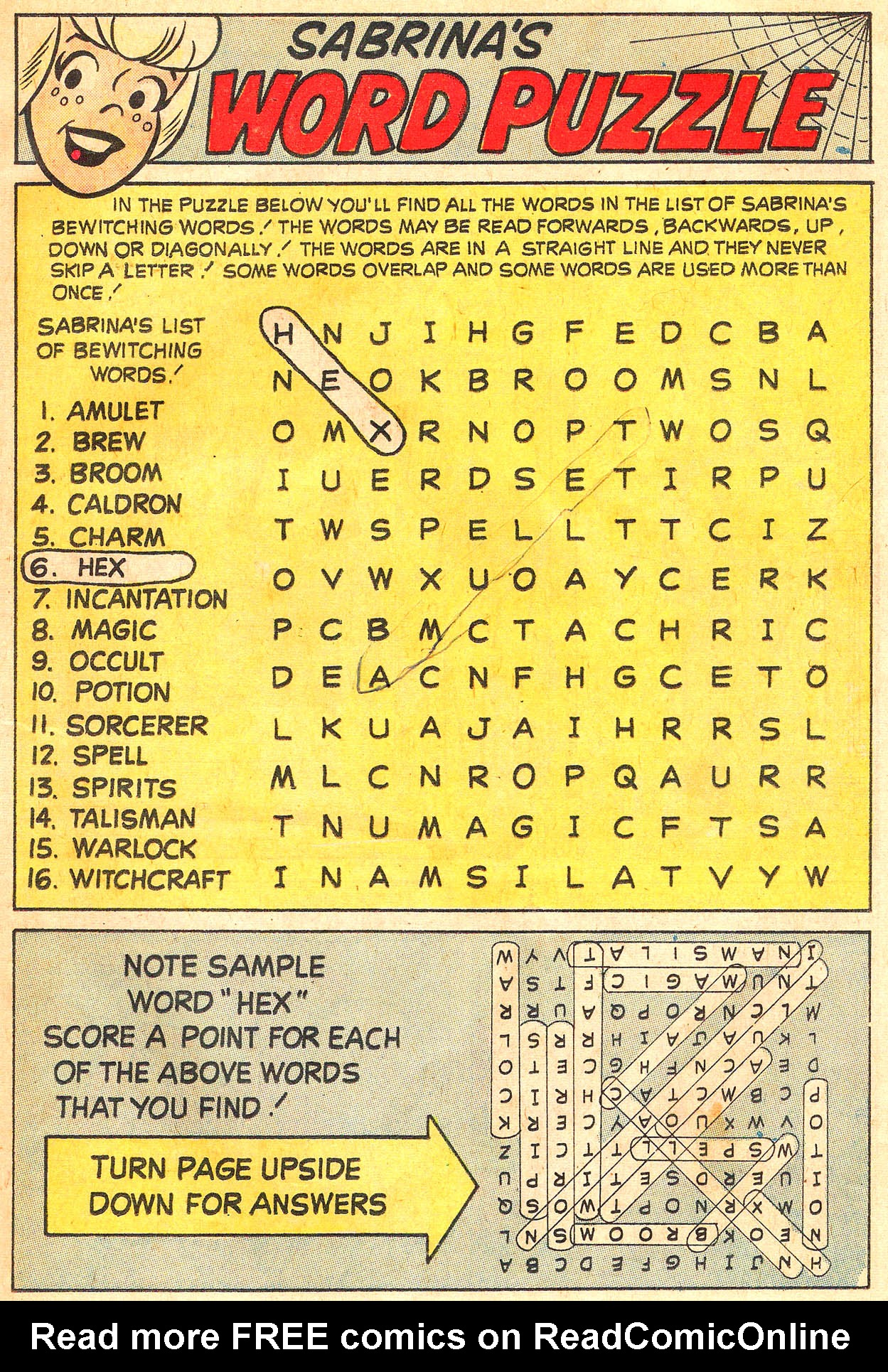 Read online Sabrina The Teenage Witch (1971) comic -  Issue #17 - 35