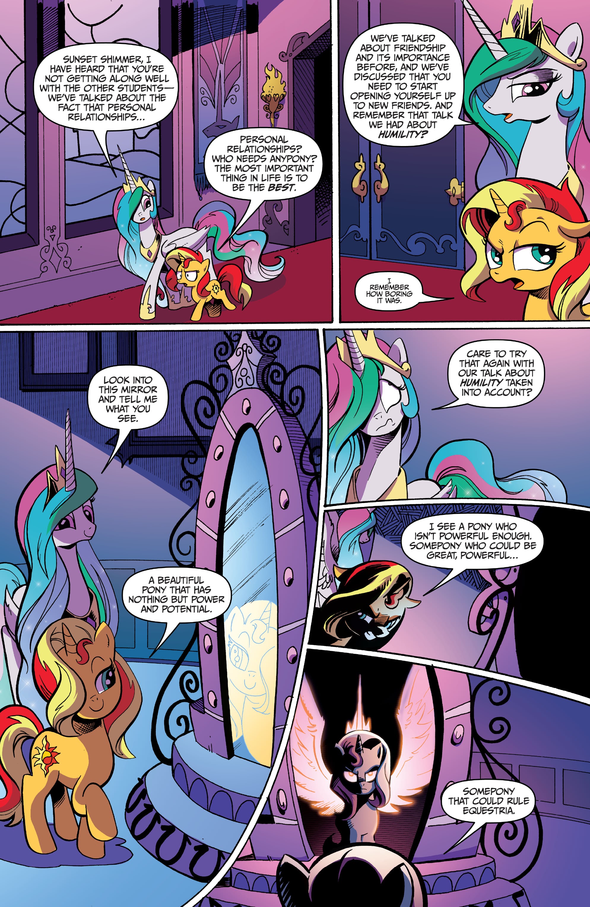 Read online My Little Pony Equestria Girls: Canterlot High: March Radness comic -  Issue # Full - 36