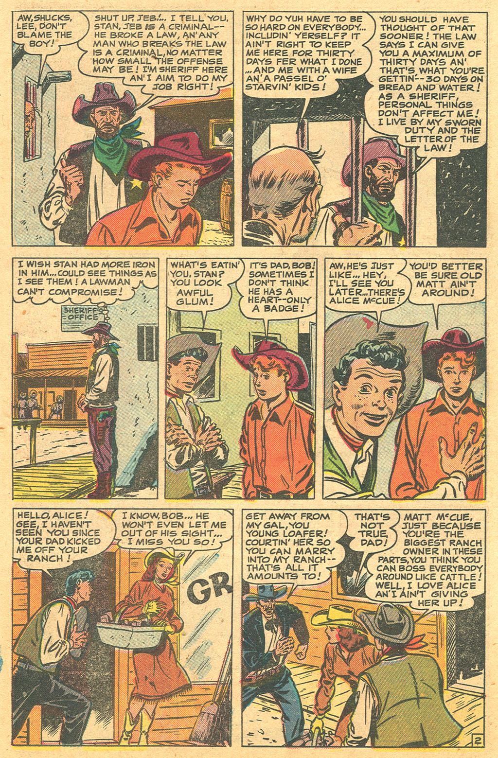 Read online Kid Colt Outlaw comic -  Issue #9 - 13