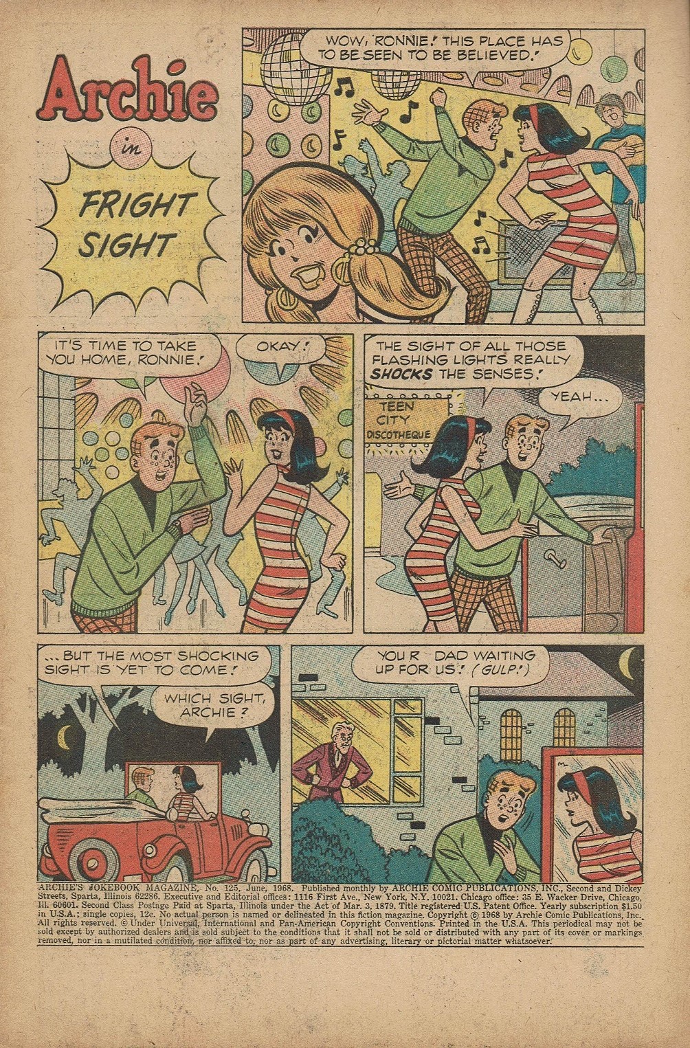Read online Archie's Joke Book Magazine comic -  Issue #125 - 3