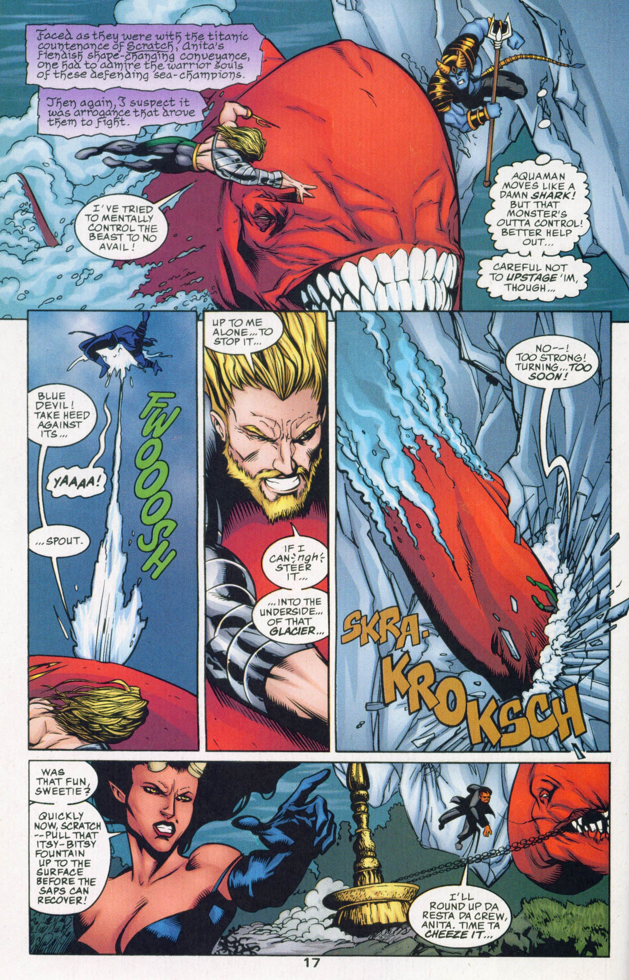 Read online JLA: Black Baptism comic -  Issue #1 - 19