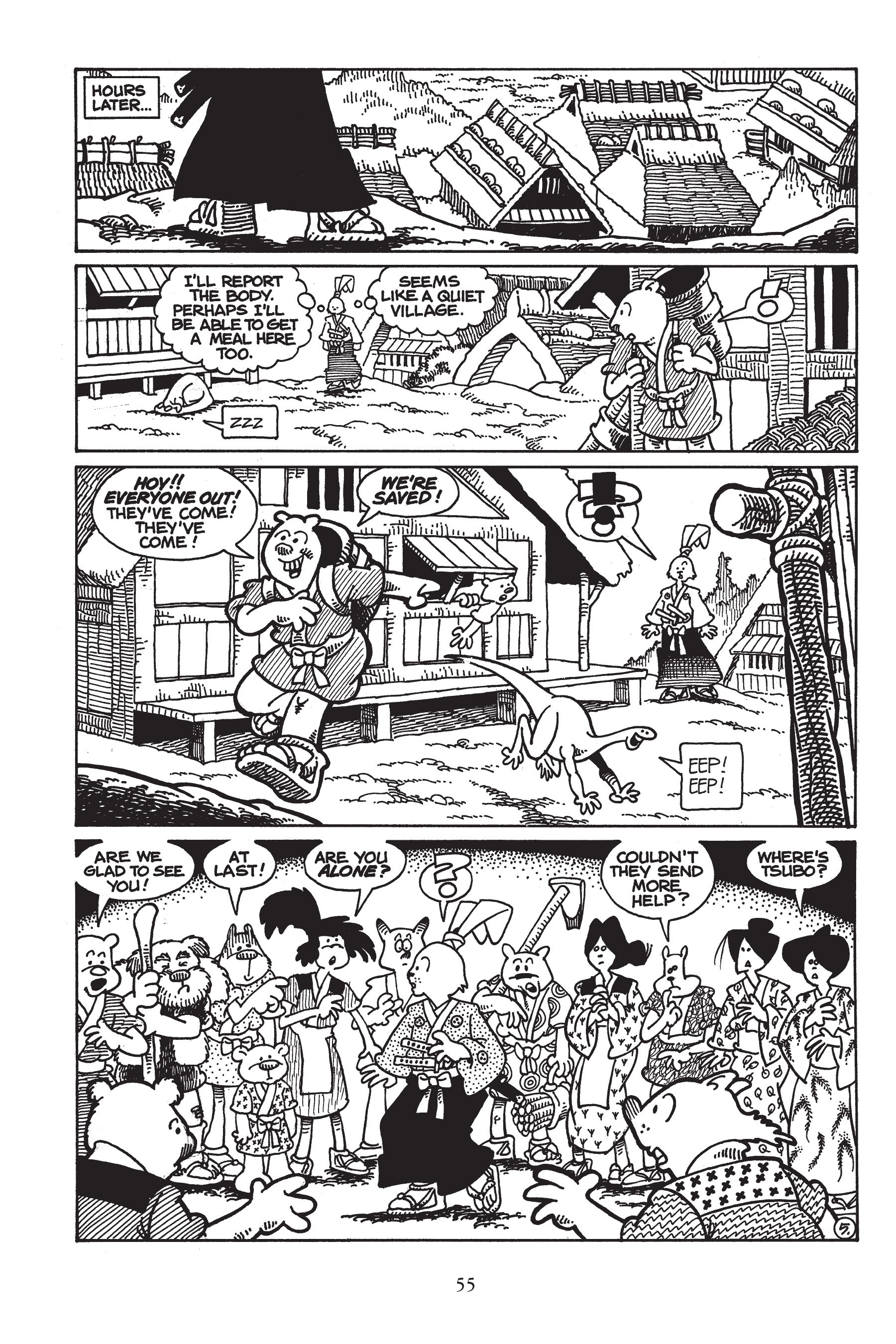 Read online Usagi Yojimbo (1987) comic -  Issue # _TPB 5 - 54