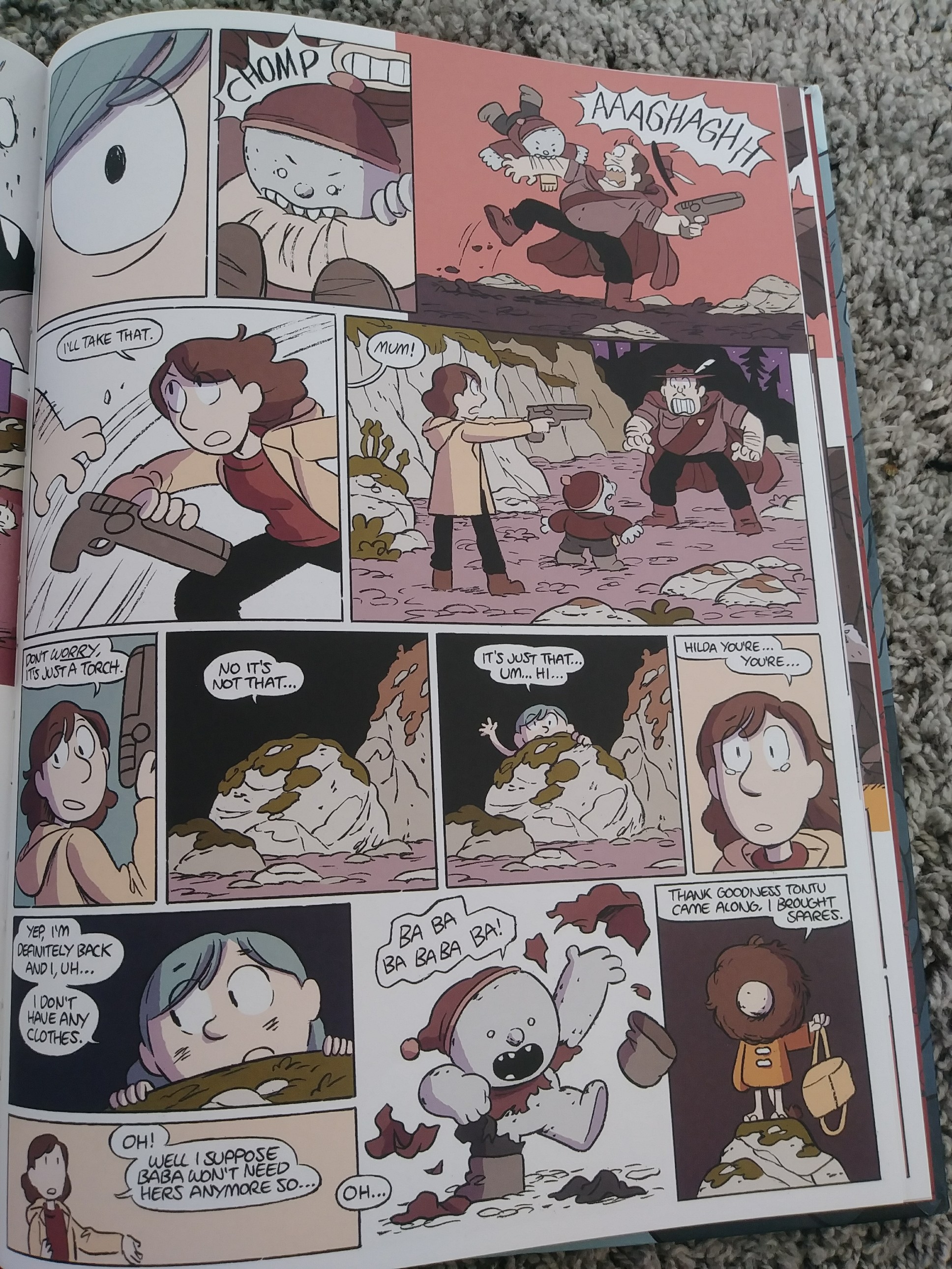 Read online Hilda and the Mountain King comic -  Issue # TPB - 56